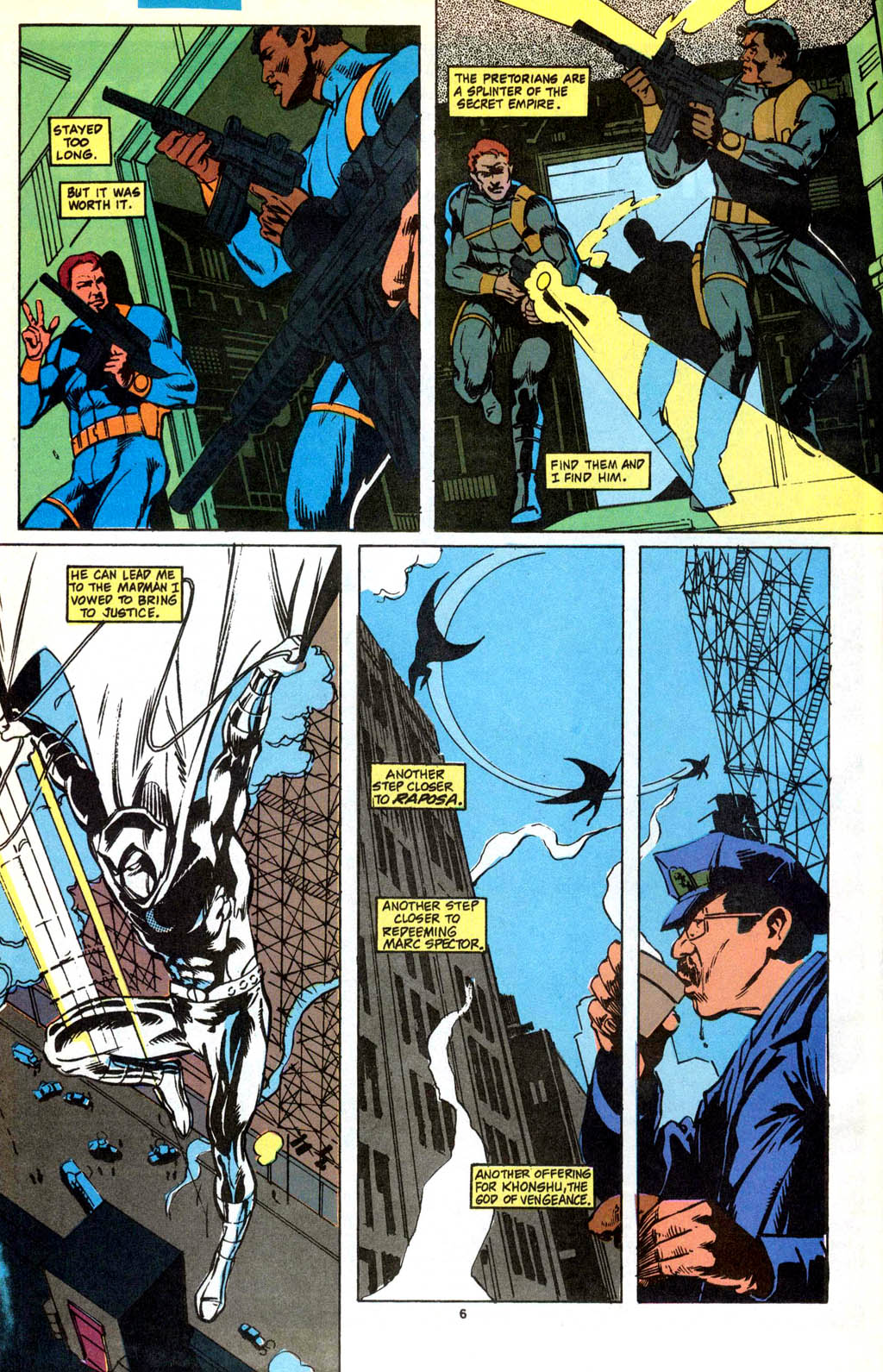Read online Marc Spector: Moon Knight comic -  Issue #22 - 6
