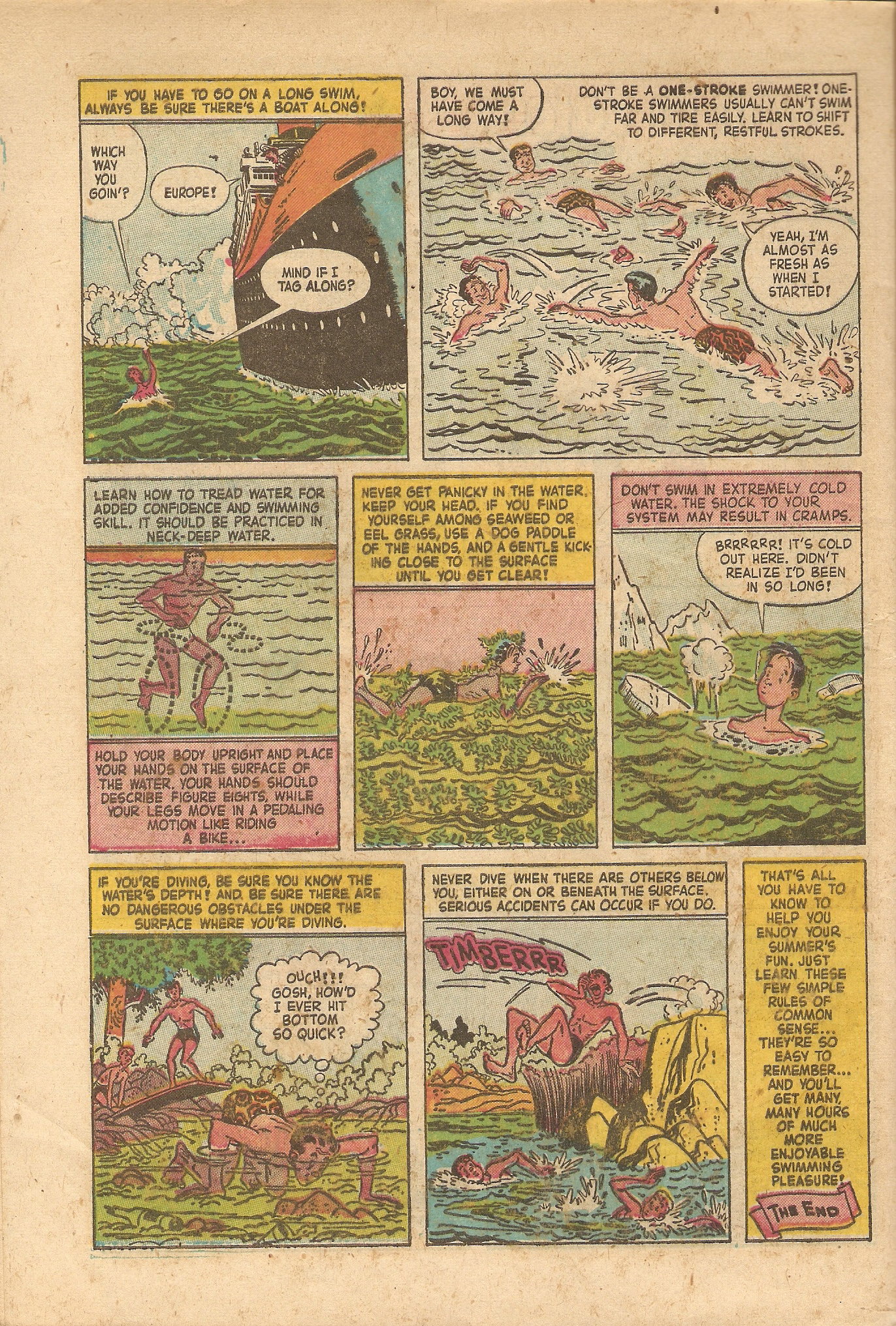 Read online Babe Ruth Sports Comics comic -  Issue #9 - 28