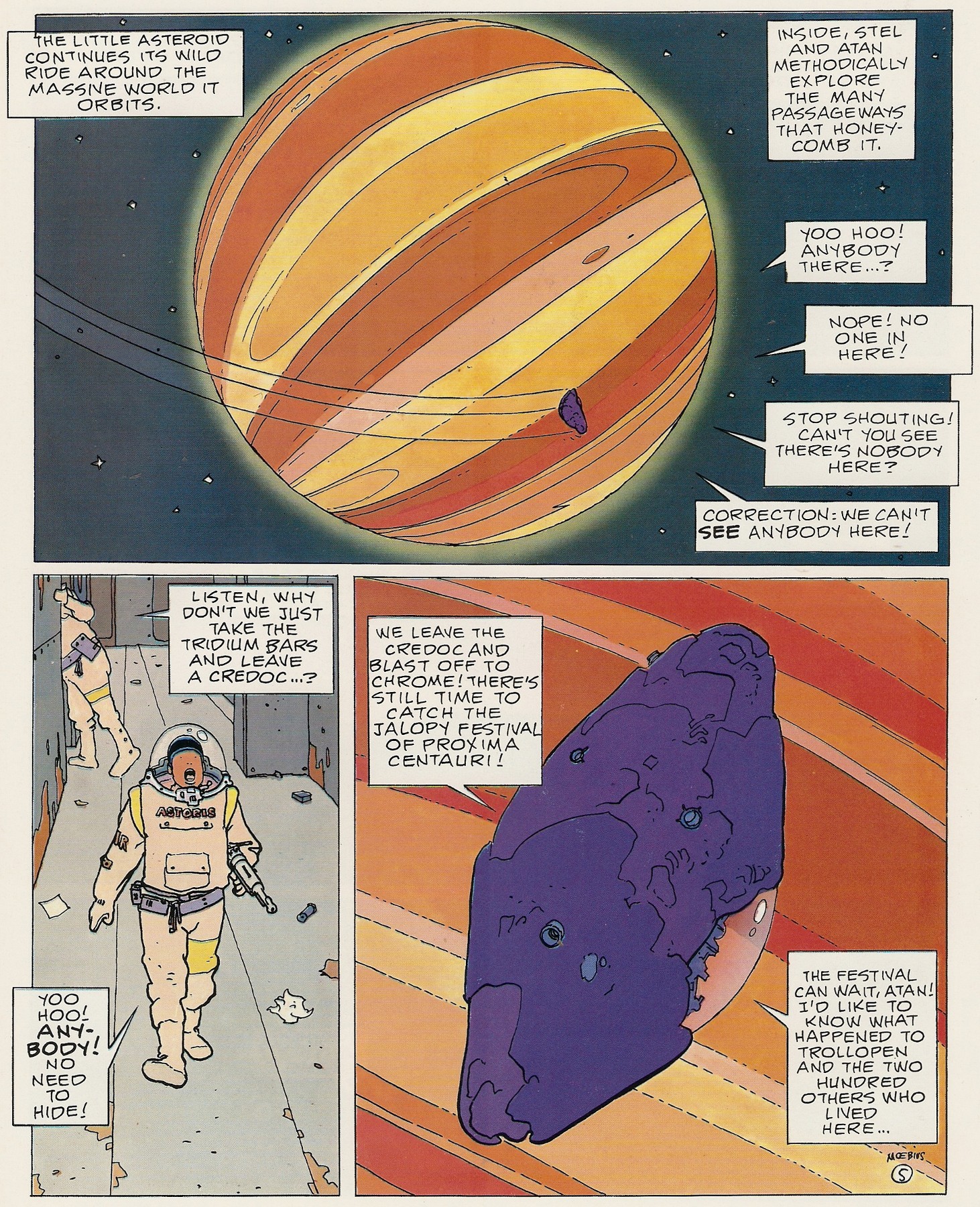 Read online Epic Graphic Novel: Moebius comic -  Issue # TPB 1 - 18