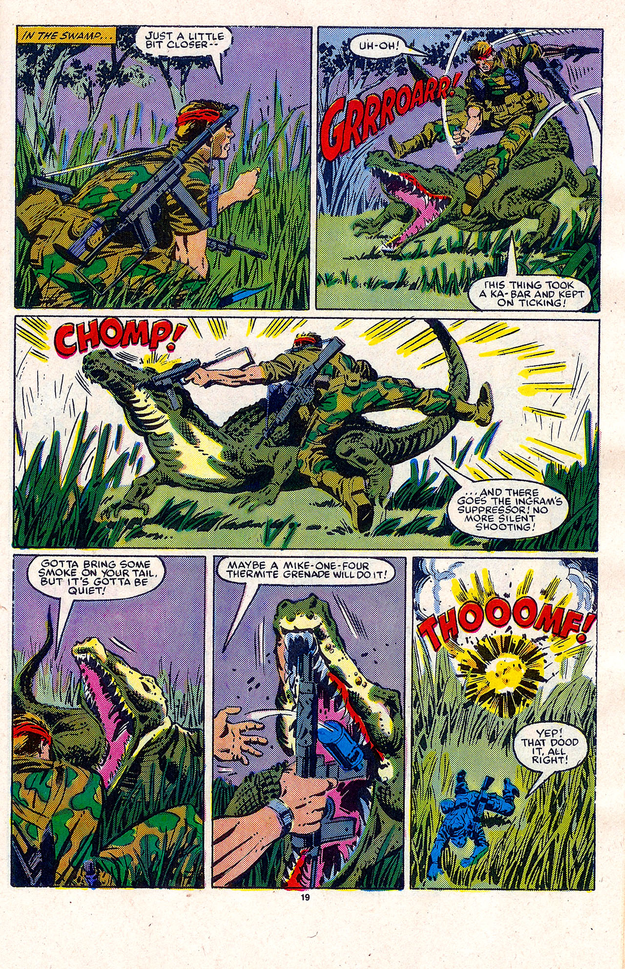Read online G.I. Joe Yearbook comic -  Issue #4 - 21