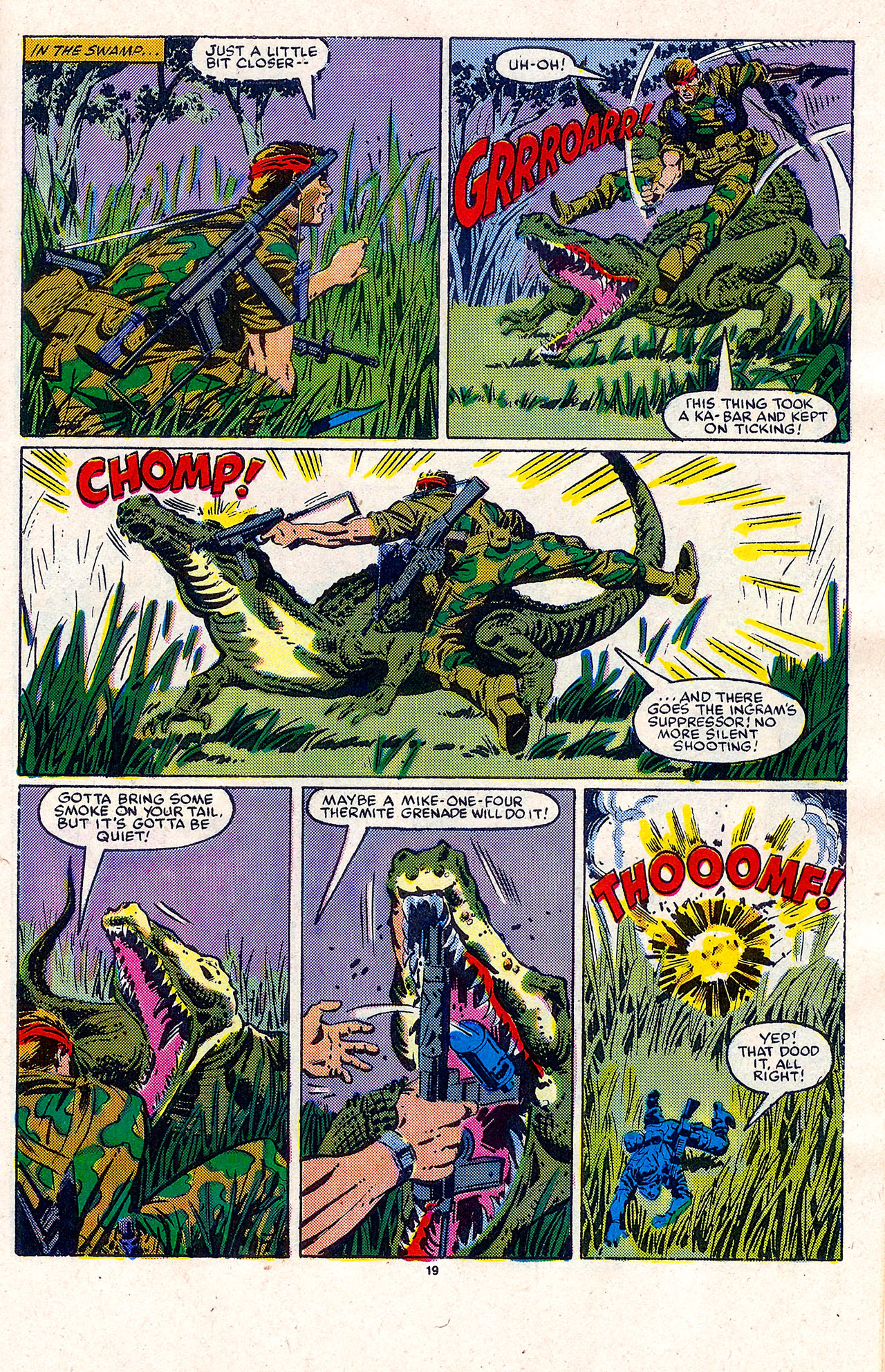 Read online G.I. Joe Yearbook comic -  Issue #4 - 21
