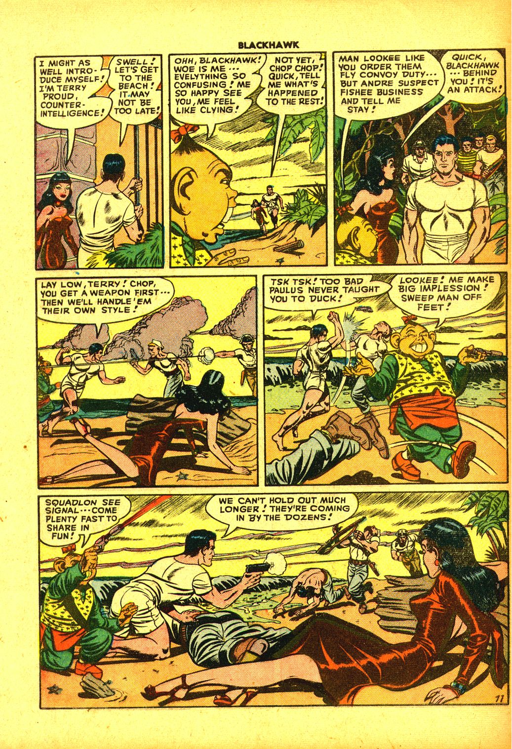 Read online Blackhawk (1957) comic -  Issue #18 - 46
