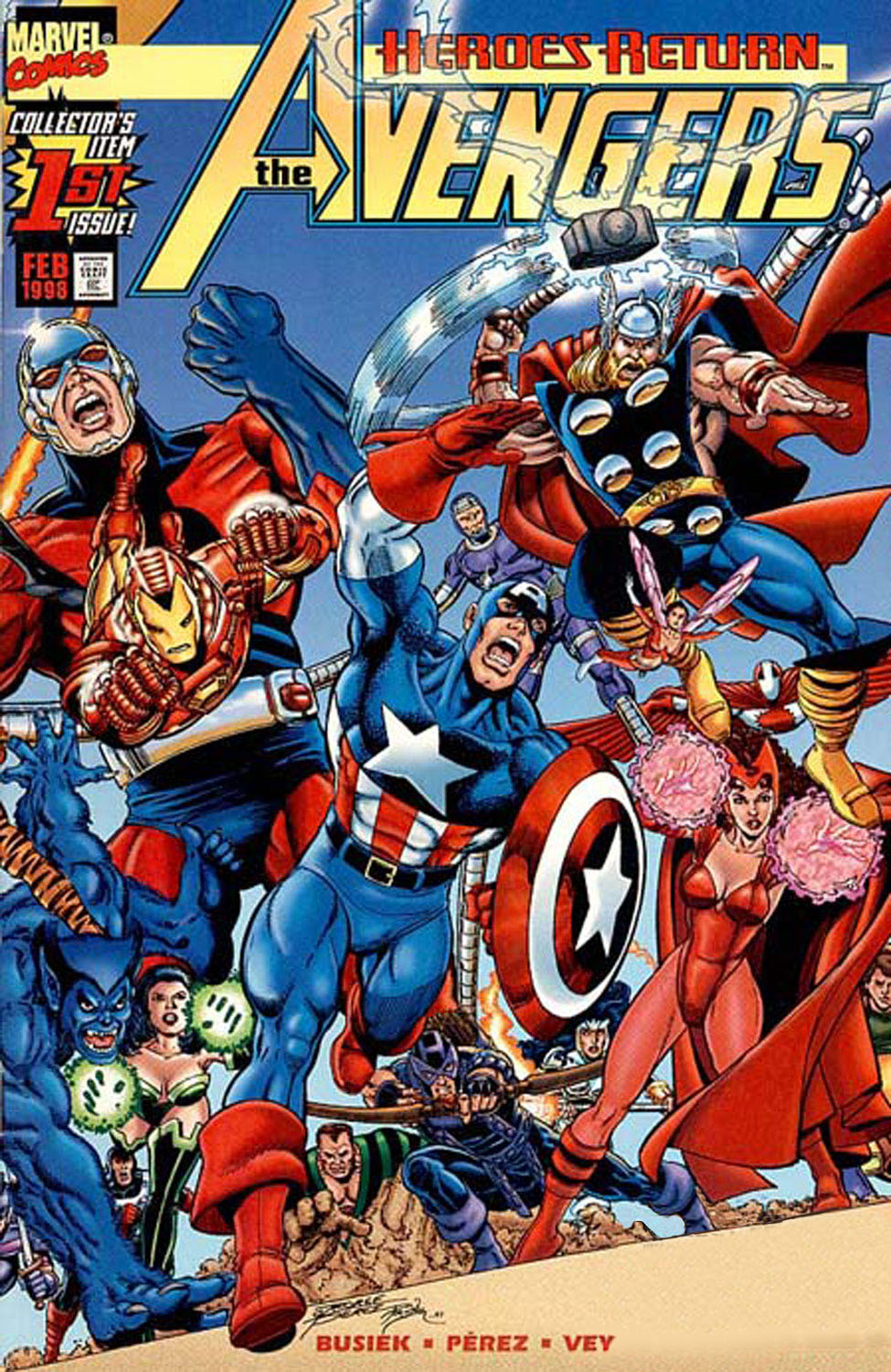 Read online Avengers (1998) comic -  Issue #1 - 1