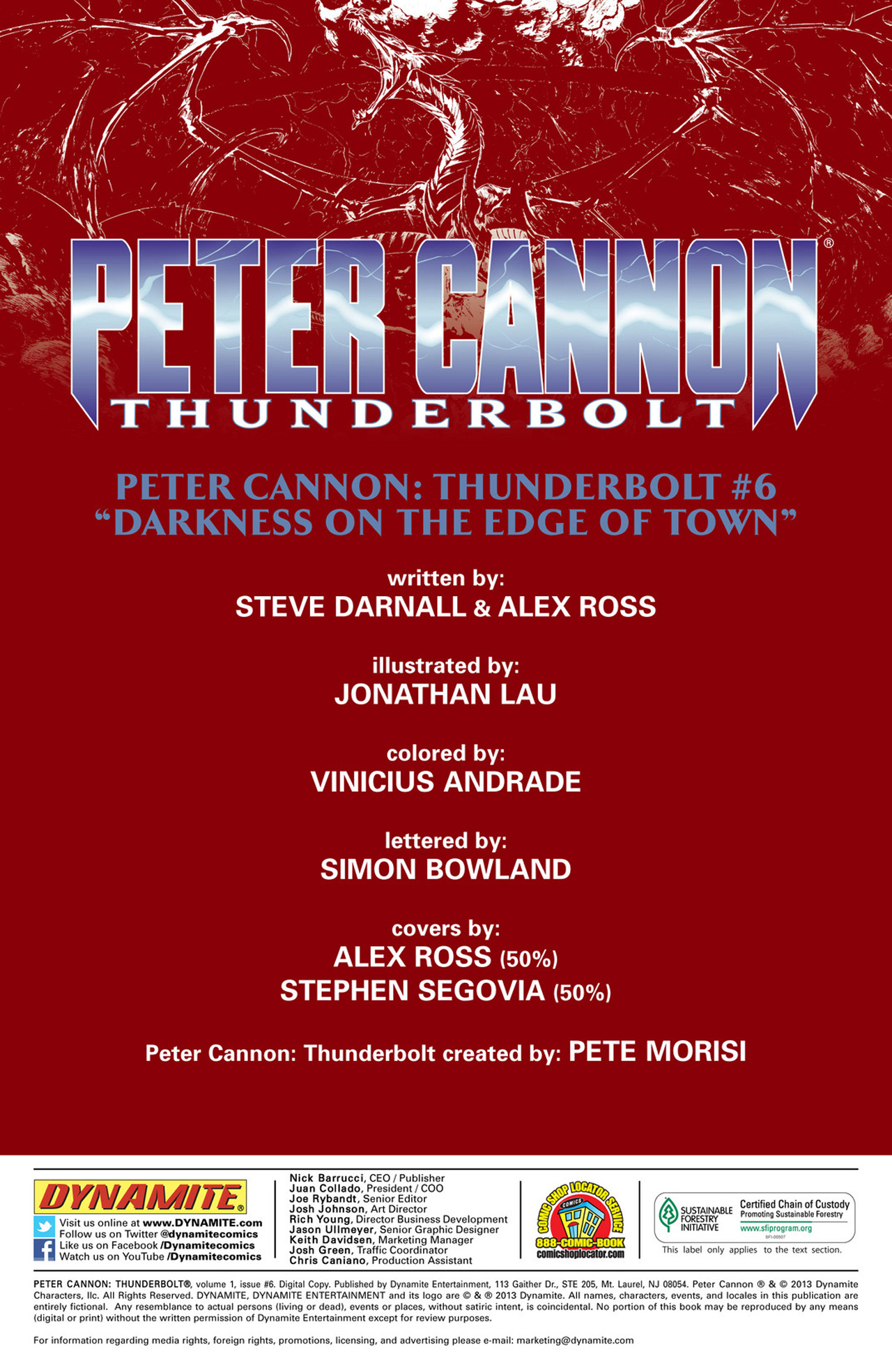 Peter Cannon: Thunderbolt (2012) Issue #6 #6 - English 3