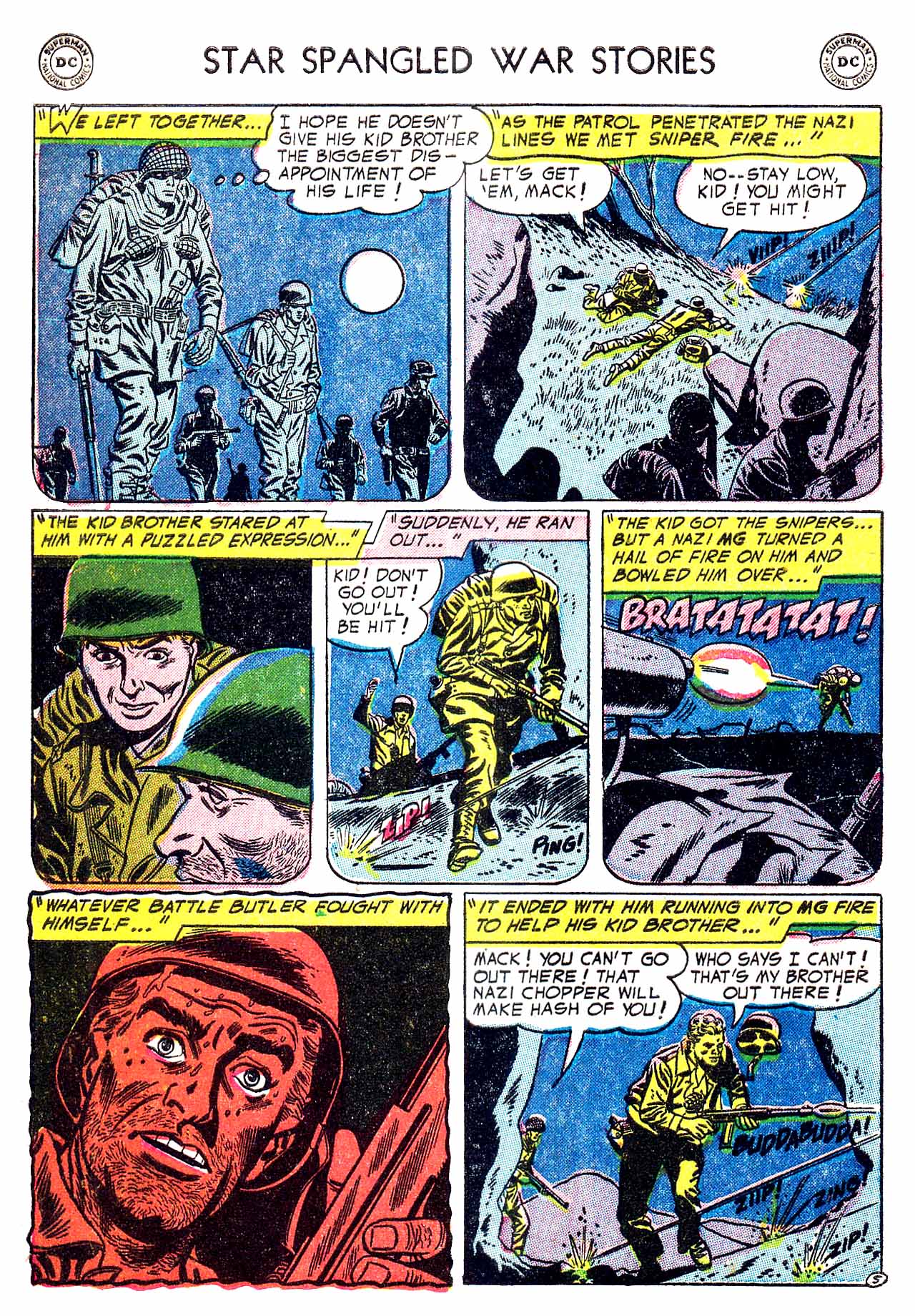 Read online Star Spangled War Stories (1952) comic -  Issue #25 - 32