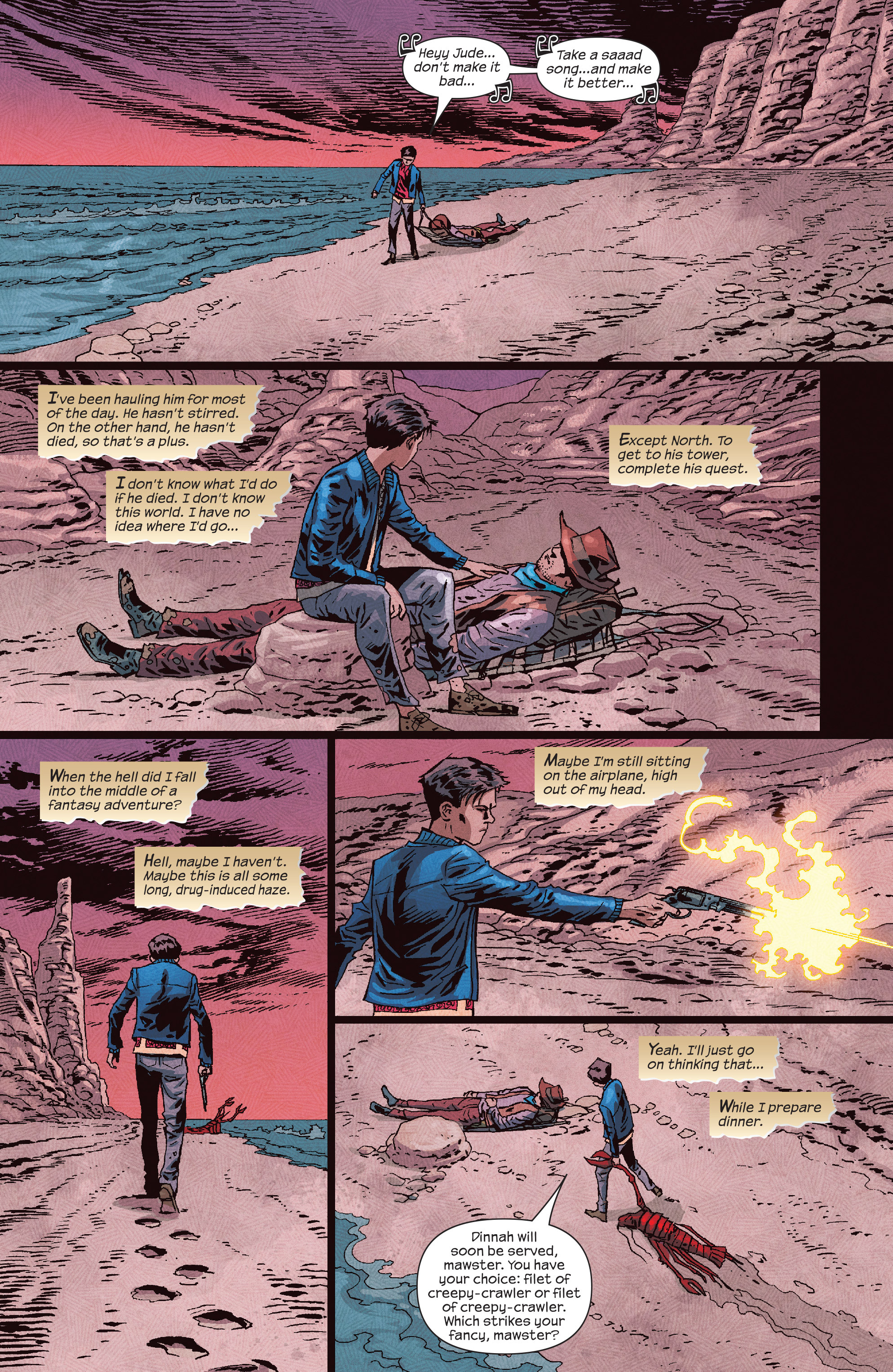 Read online Dark Tower: The Drawing of the Three - House of Cards comic -  Issue #5 - 16
