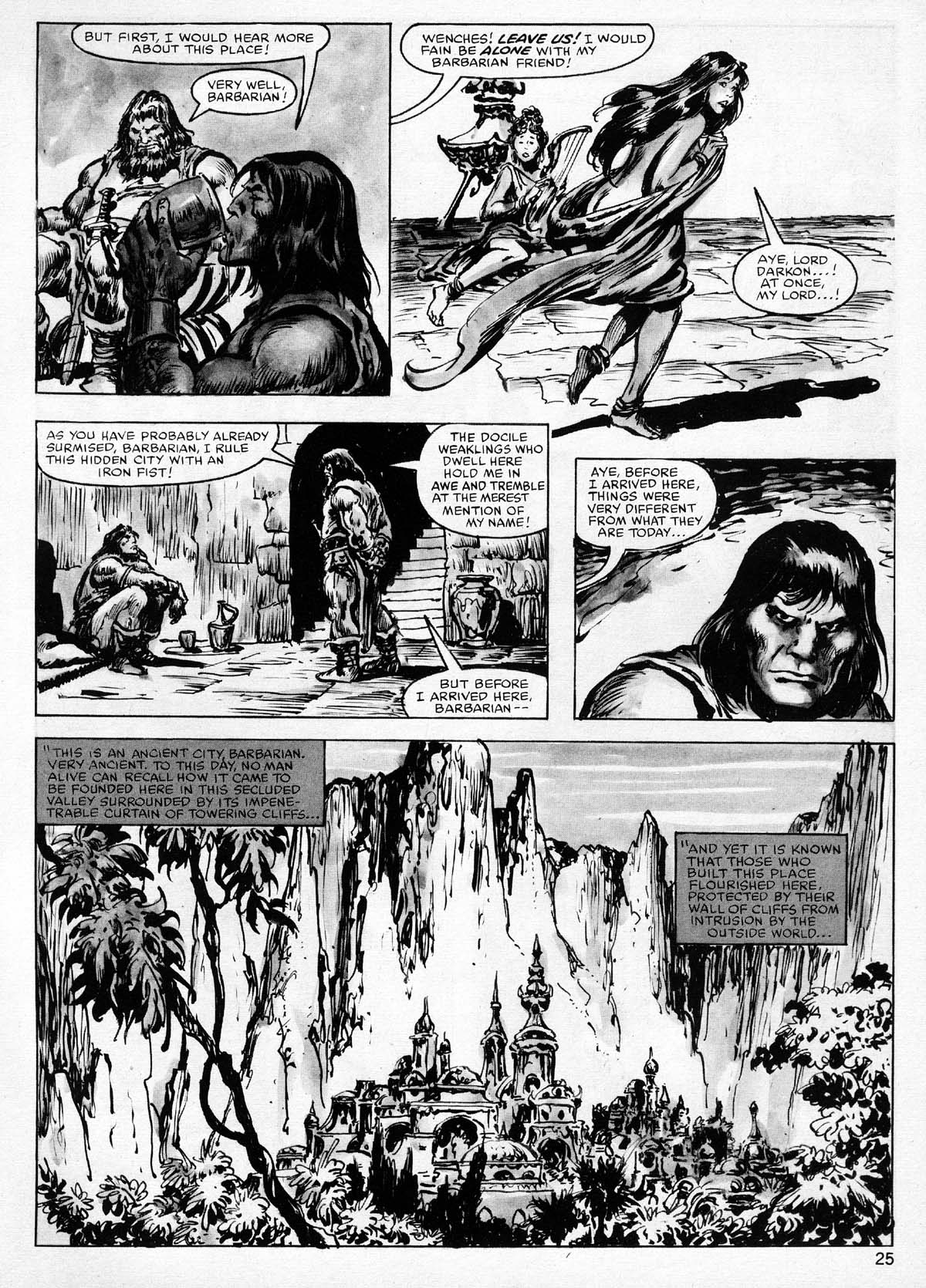 Read online The Savage Sword Of Conan comic -  Issue #77 - 25