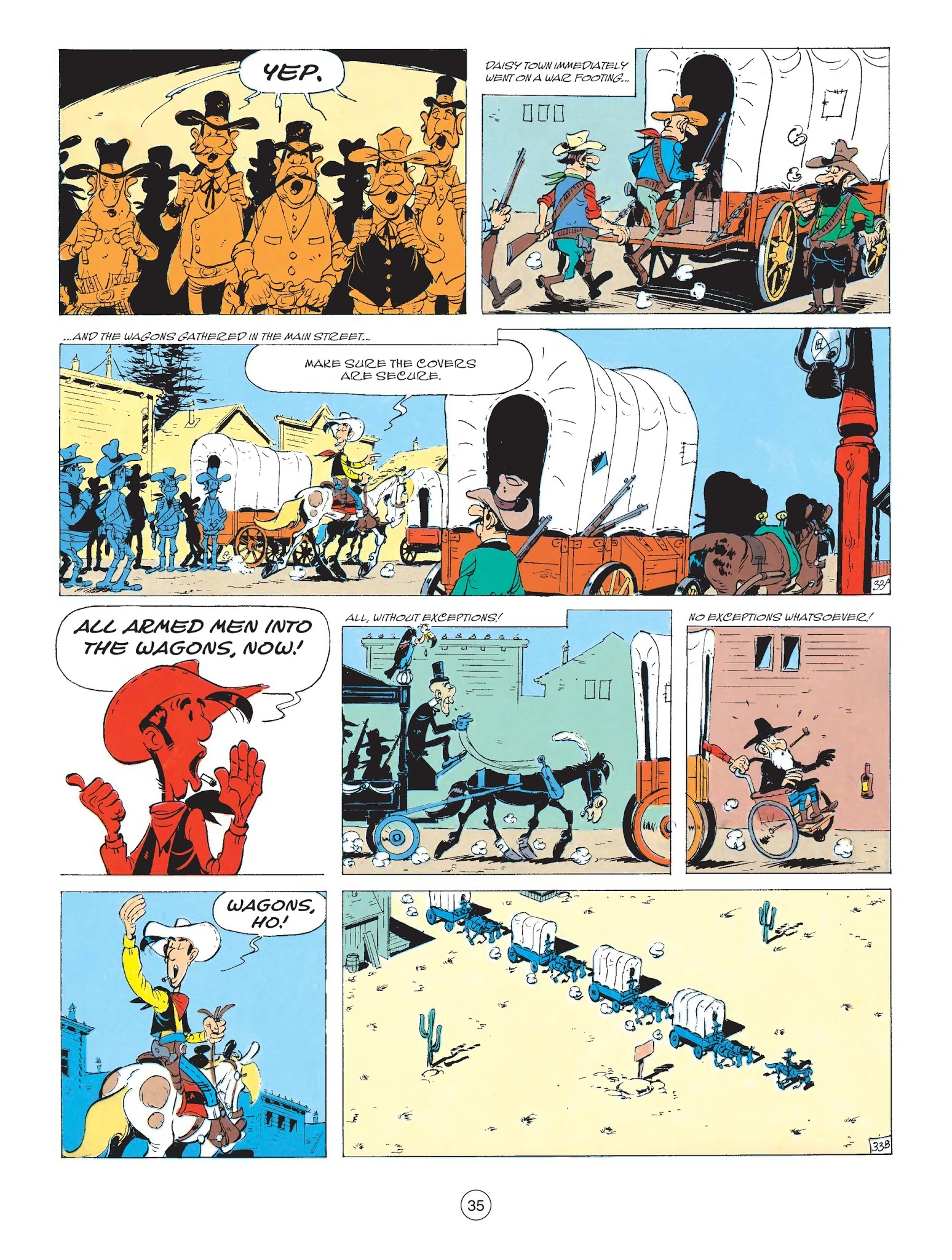 Read online A Lucky Luke Adventure comic -  Issue #61 - 36