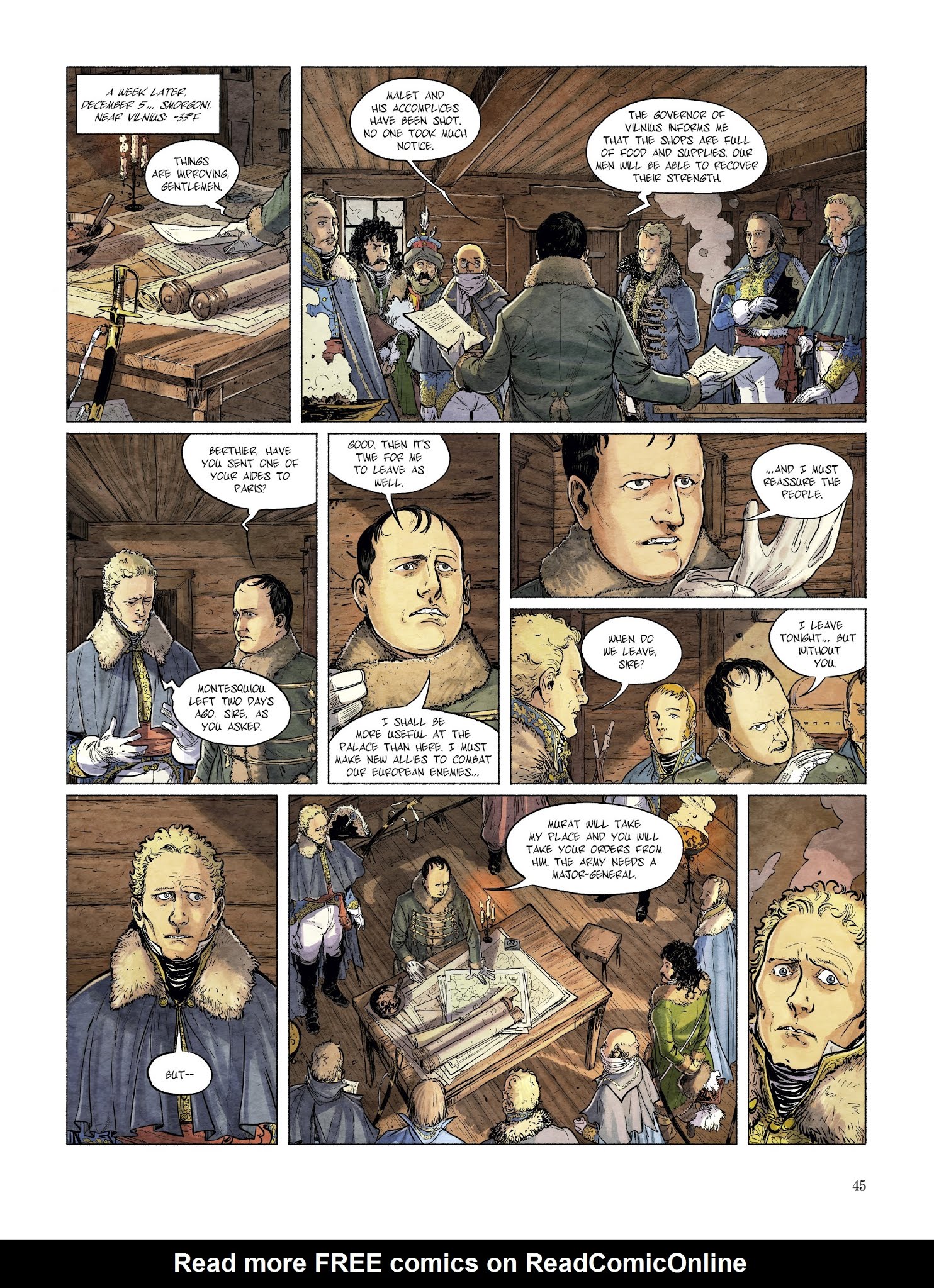 Read online Berezina comic -  Issue #3 - 47