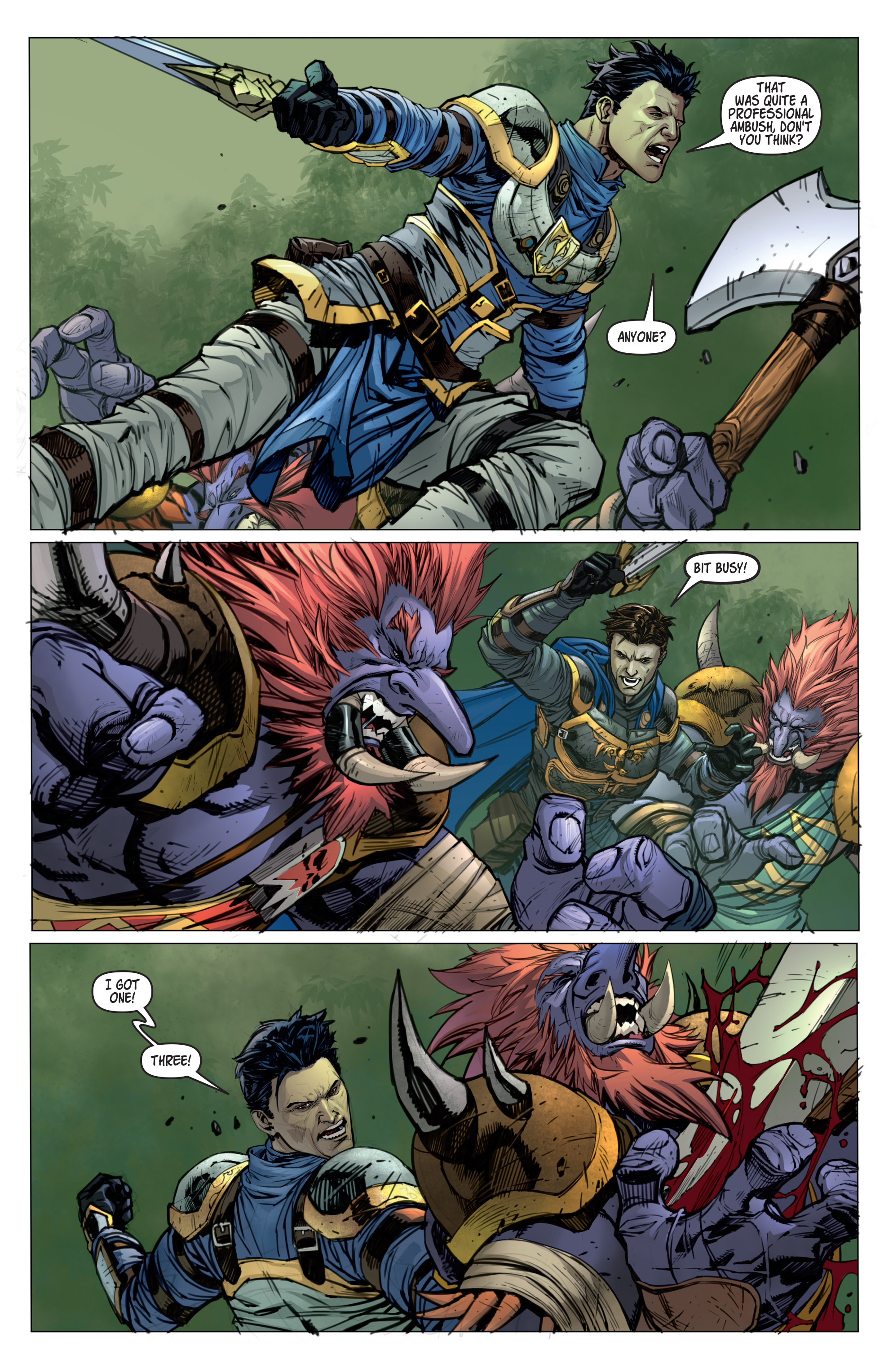 Read online Warcraft: Bonds of Brotherhood comic -  Issue # Full - 16