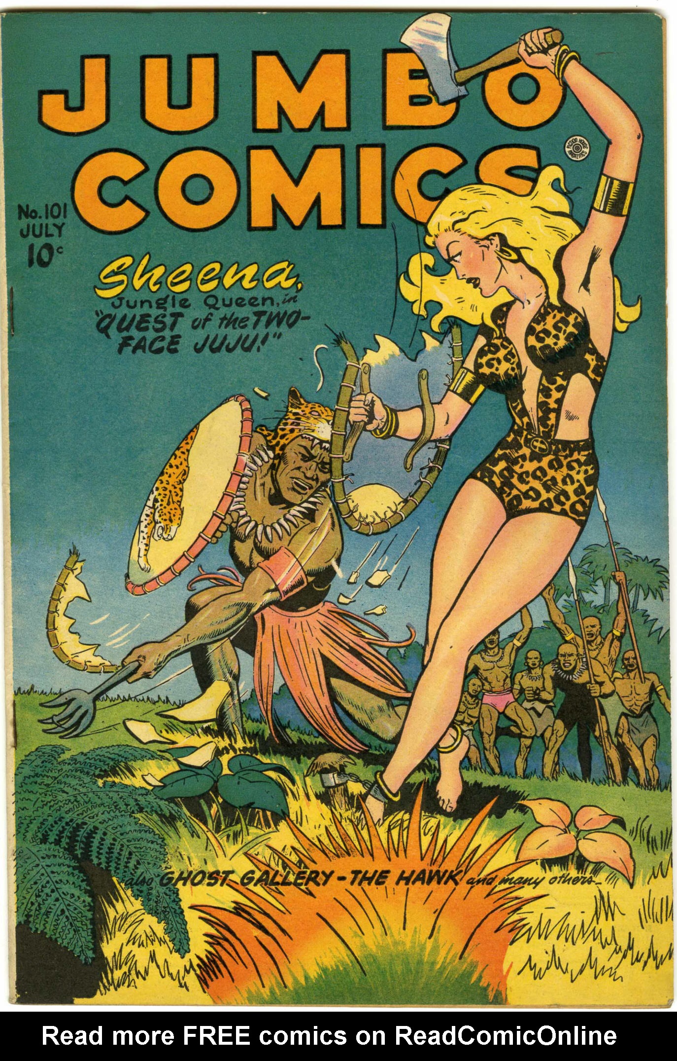 Read online Jumbo Comics comic -  Issue #101 - 1