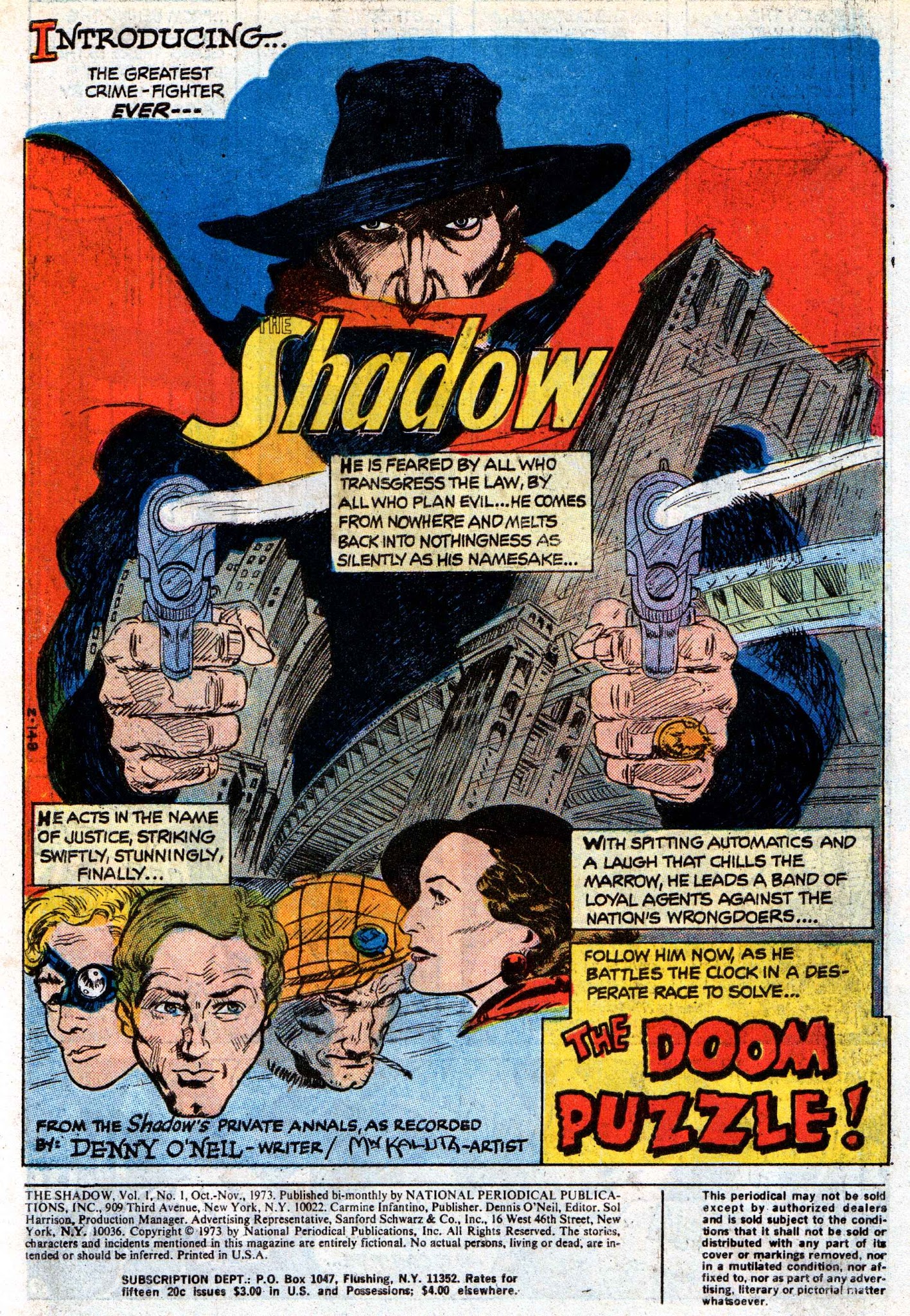 Read online The Shadow (1973) comic -  Issue #1 - 3