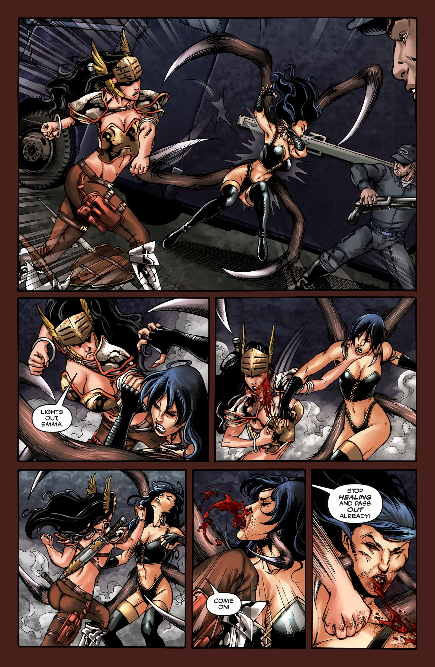 Read online War Goddess comic -  Issue #3 - 20