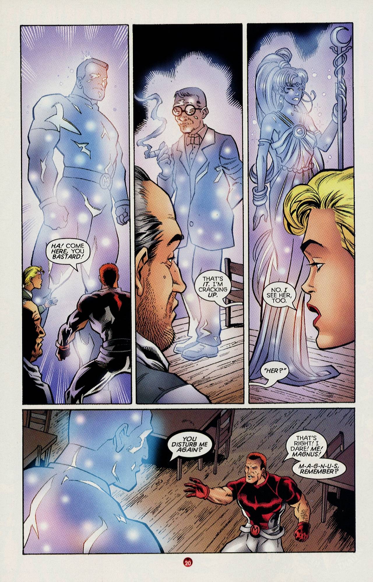 Read online Magnus Robot Fighter (1997) comic -  Issue #7 - 14