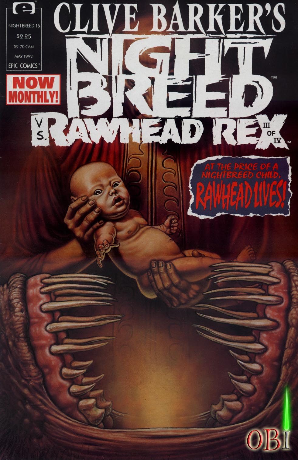 Read online Clive Barker's Night Breed (1990) comic -  Issue #15 - 1