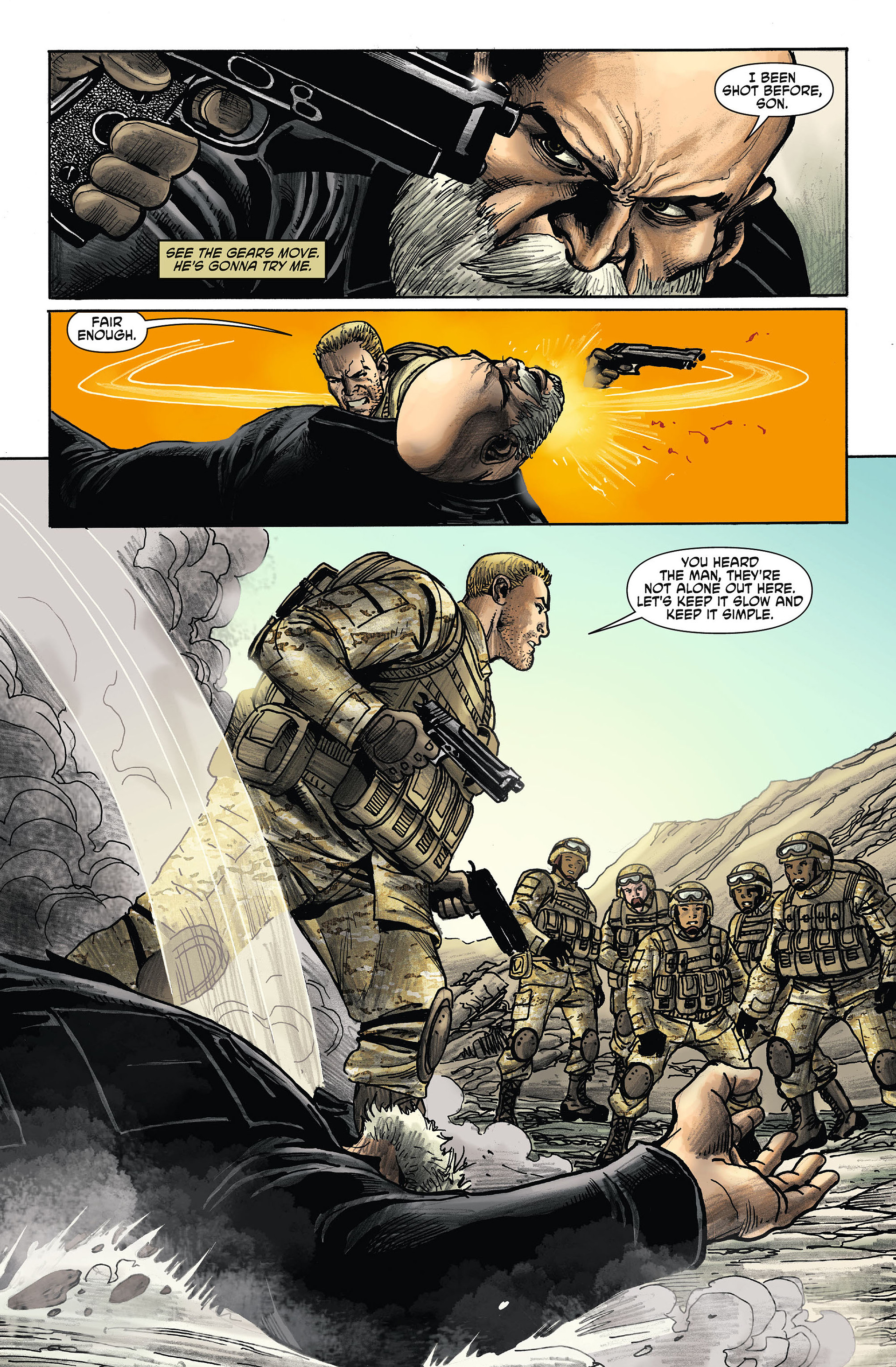 Read online Men of War (2011) comic -  Issue #5 - 8