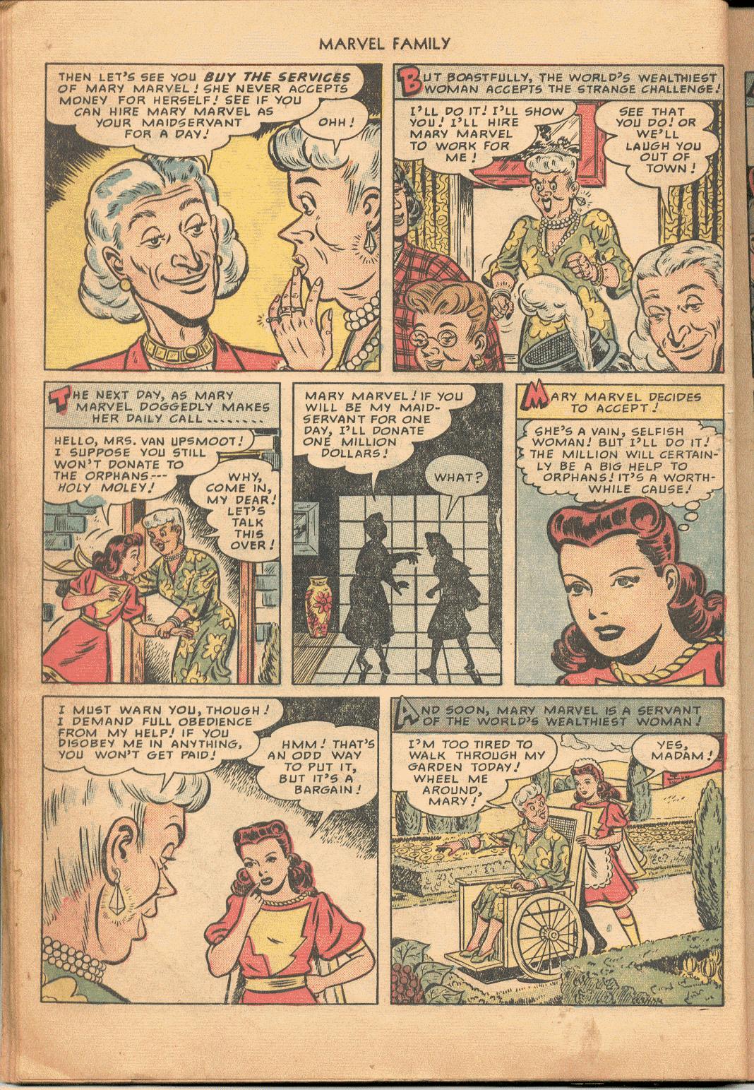 Read online The Marvel Family comic -  Issue #45 - 20
