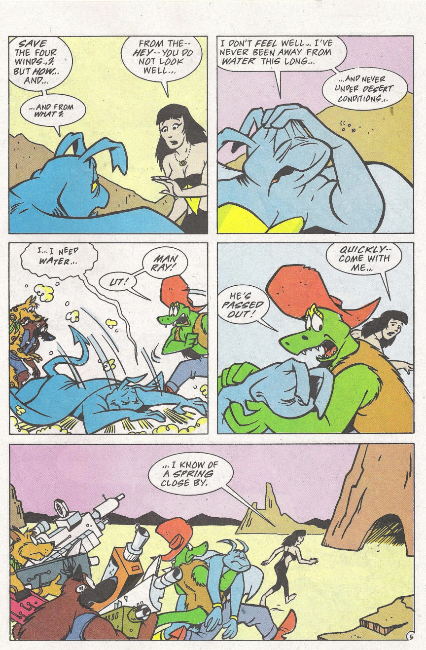 Read online Mighty Mutanimals (1992) comic -  Issue #5 - 7
