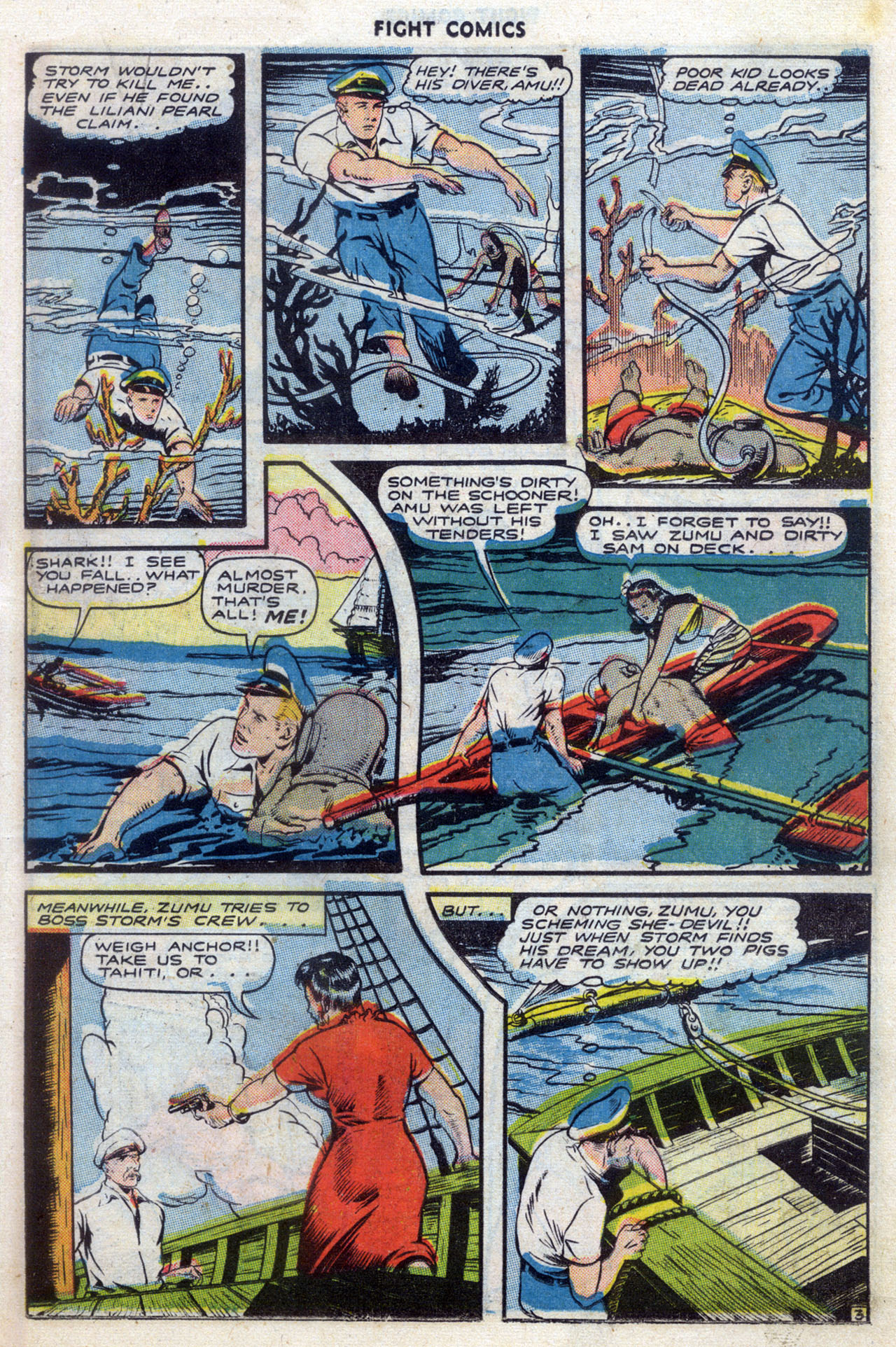 Read online Fight Comics comic -  Issue #42 - 15