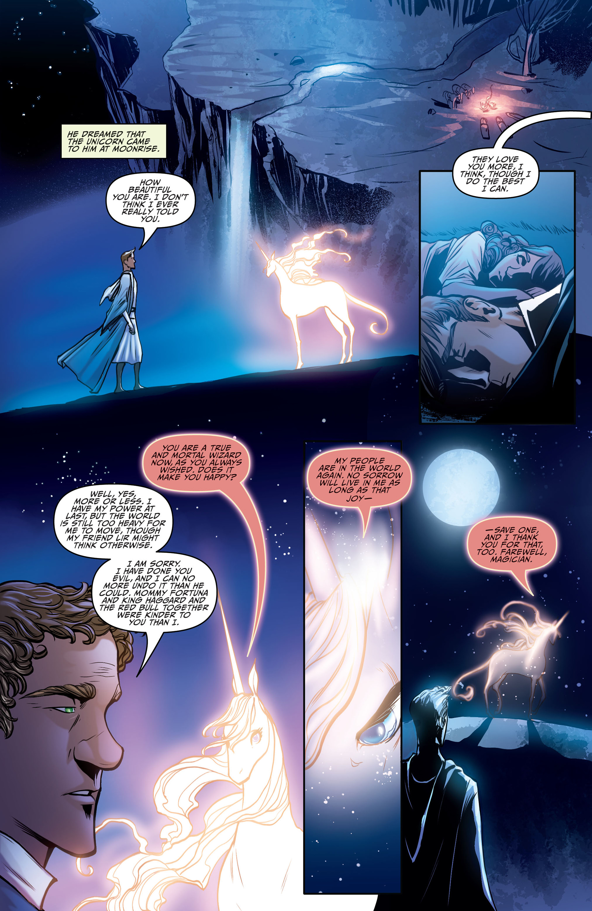 Read online The Last Unicorn comic -  Issue # TPB - 136