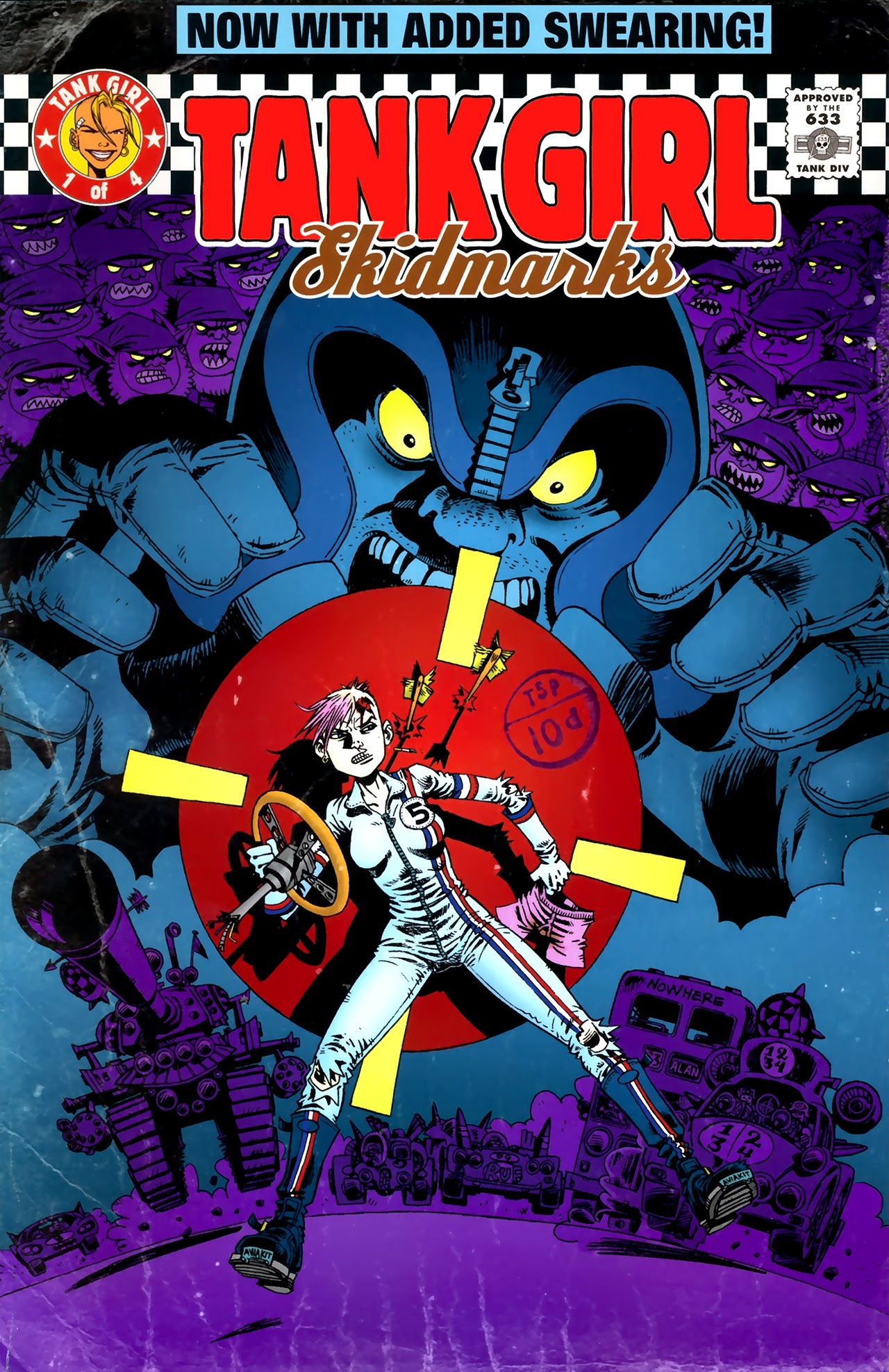 Read online Tank Girl: Skidmarks comic -  Issue #1 - 1