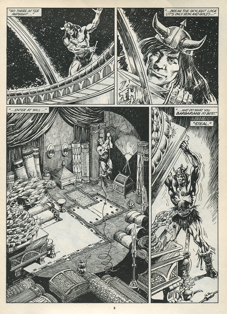 Read online The Savage Sword Of Conan comic -  Issue #174 - 5