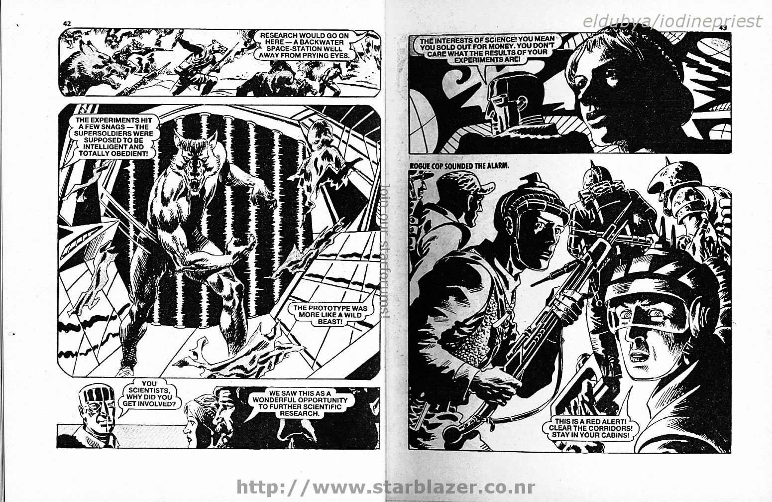 Read online Starblazer comic -  Issue #227 - 23