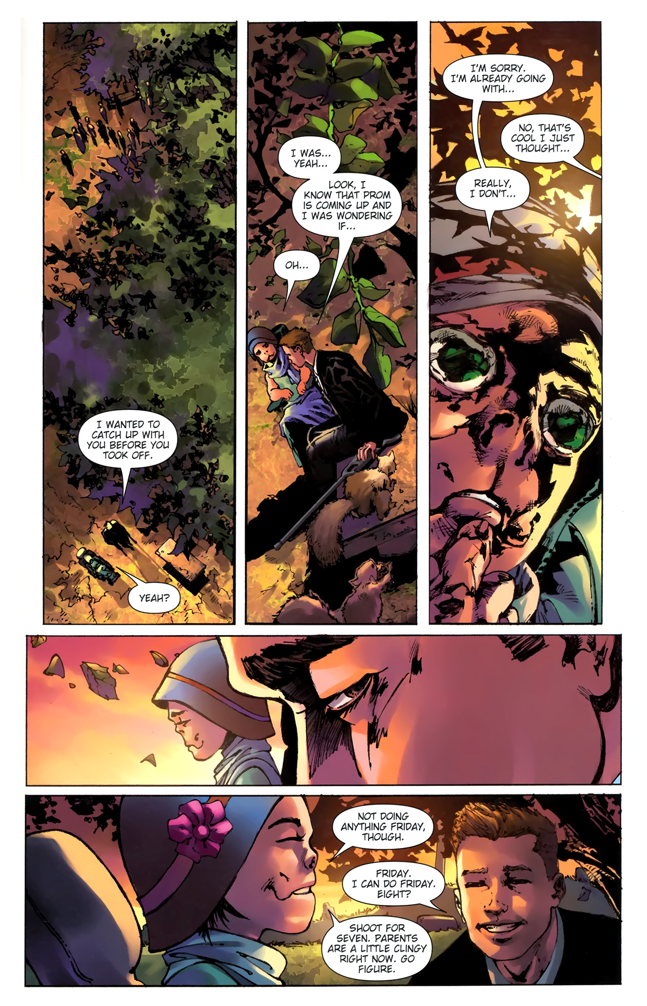 Read online George R.R. Martin's Wild Cards: The Hard Call comic -  Issue #6 - 21