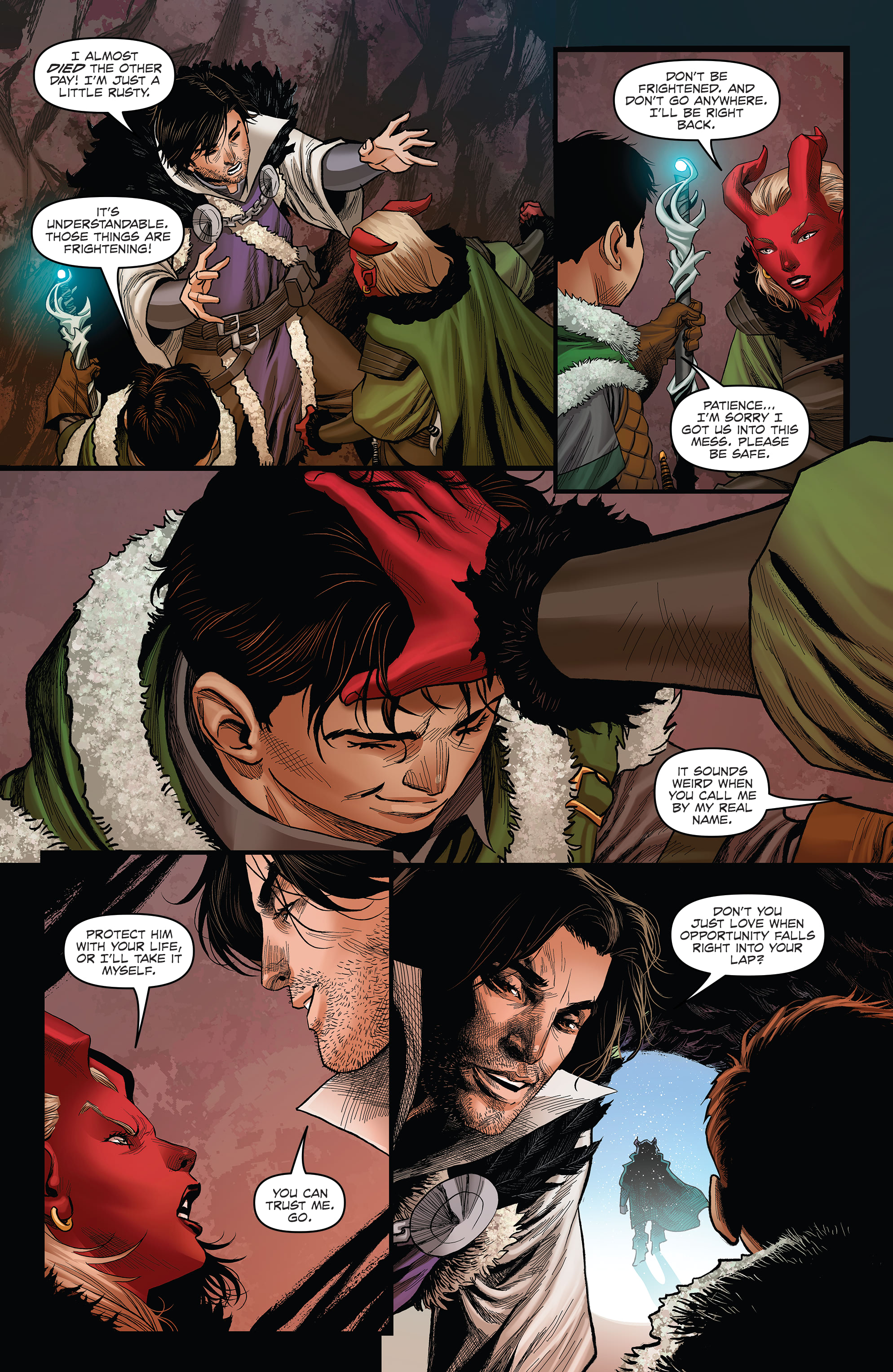 Read online Dungeons & Dragons: At the Spine of the World comic -  Issue #2 - 16