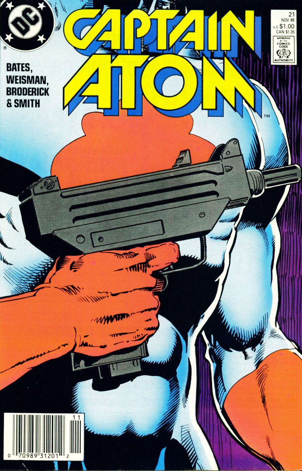 Read online Captain Atom (1987) comic -  Issue #21 - 1