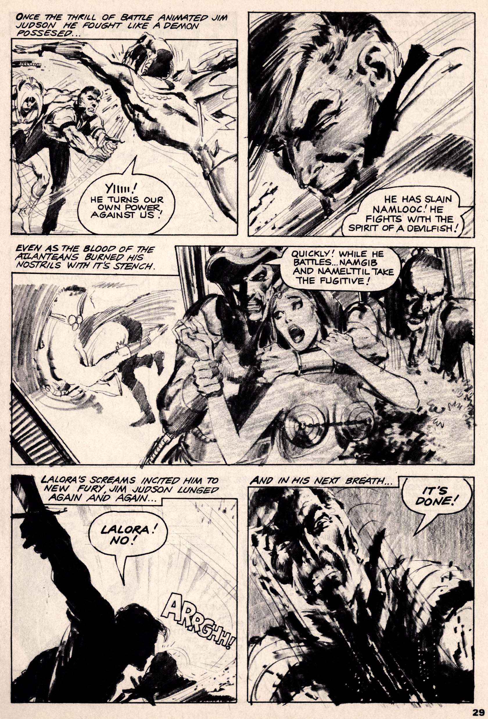 Read online Vampirella (1969) comic -  Issue # Annual 1972 - 29