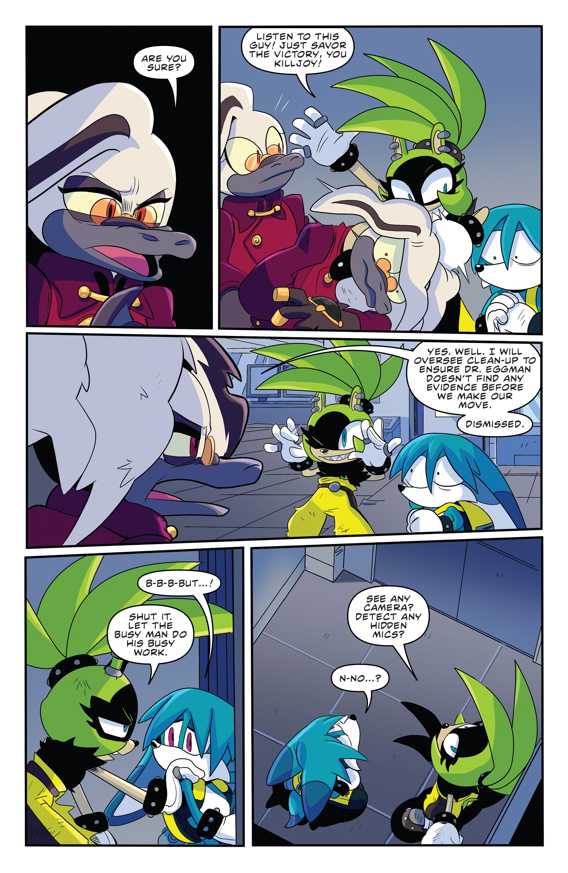 Read online Sonic the Hedgehog: Imposter Syndrome comic -  Issue #2 - 23