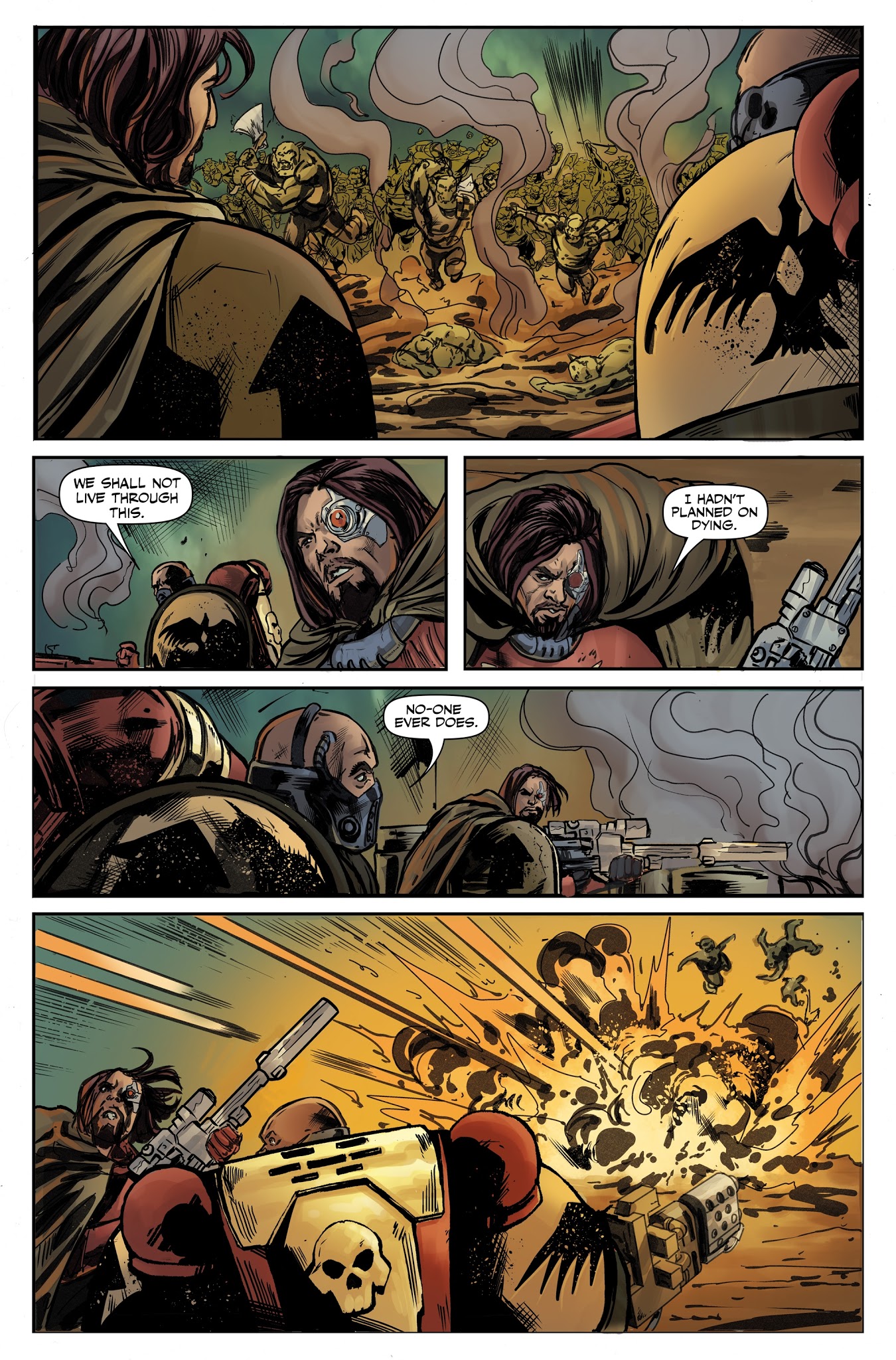 Read online Warhammer 40,000: Dawn of War comic -  Issue #3 - 12