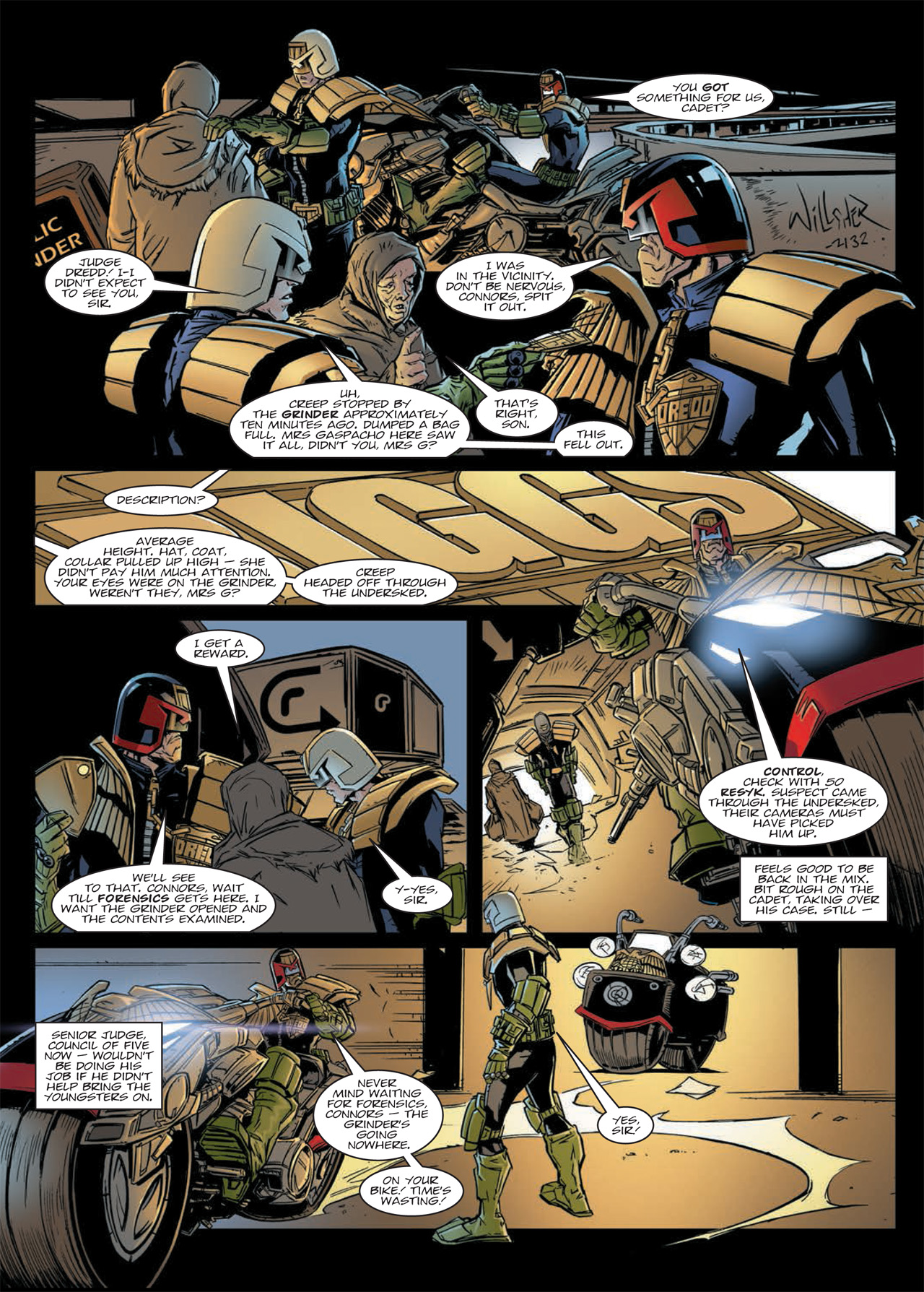 Read online Judge Dredd: Day of Chaos - The Fourth Faction comic -  Issue # TPB (Part 1) - 31