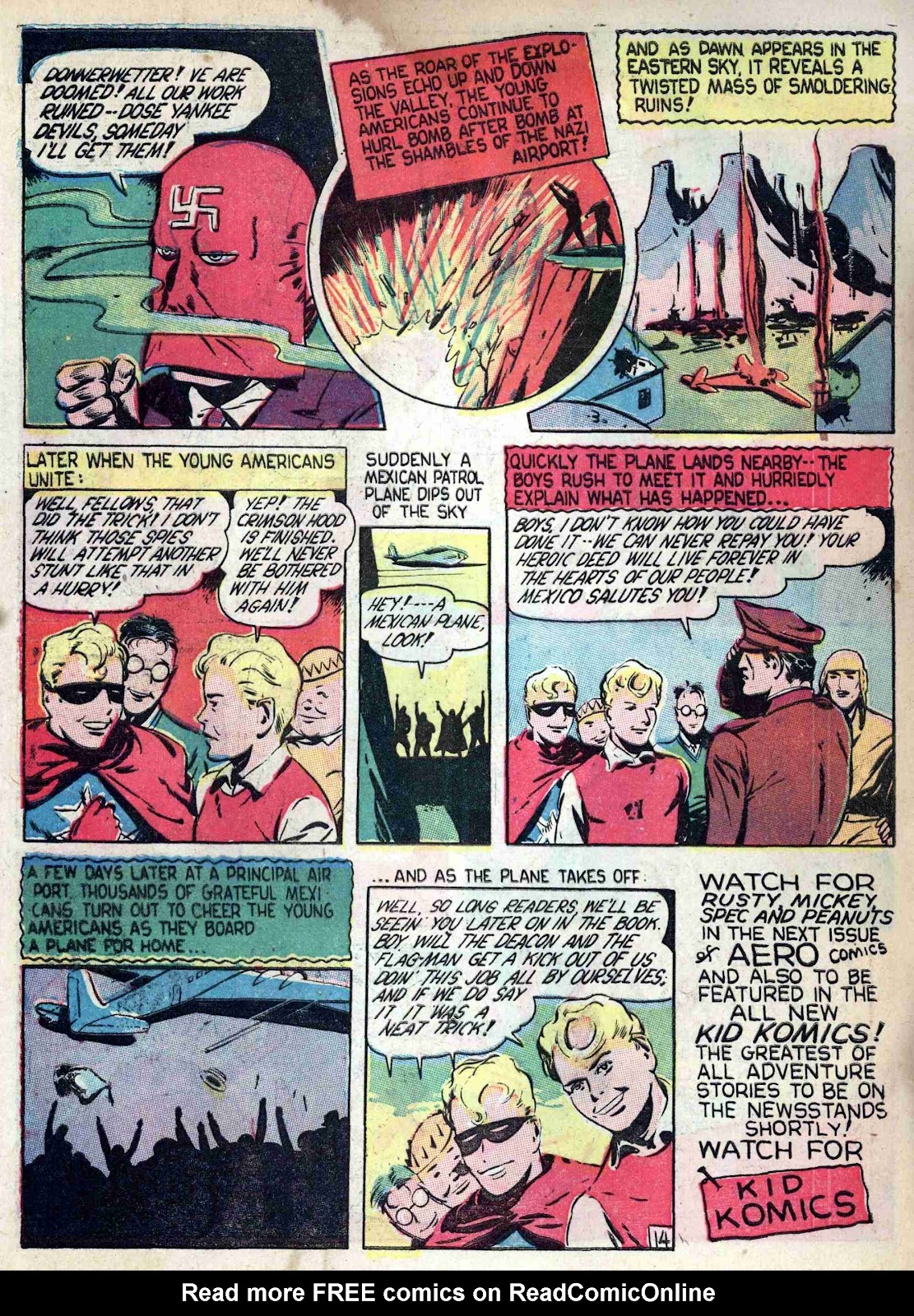 Captain Aero Comics issue 2 - Page 60