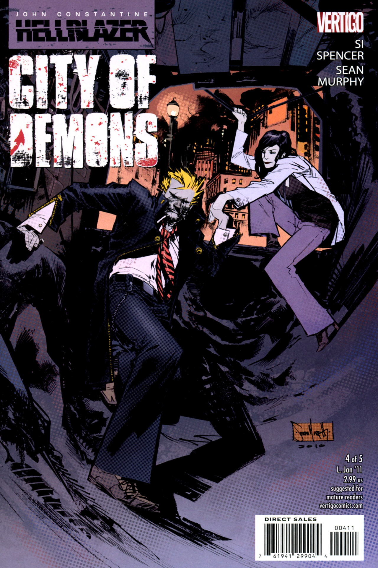 Read online Hellblazer: City of Demons comic -  Issue #4 - 1
