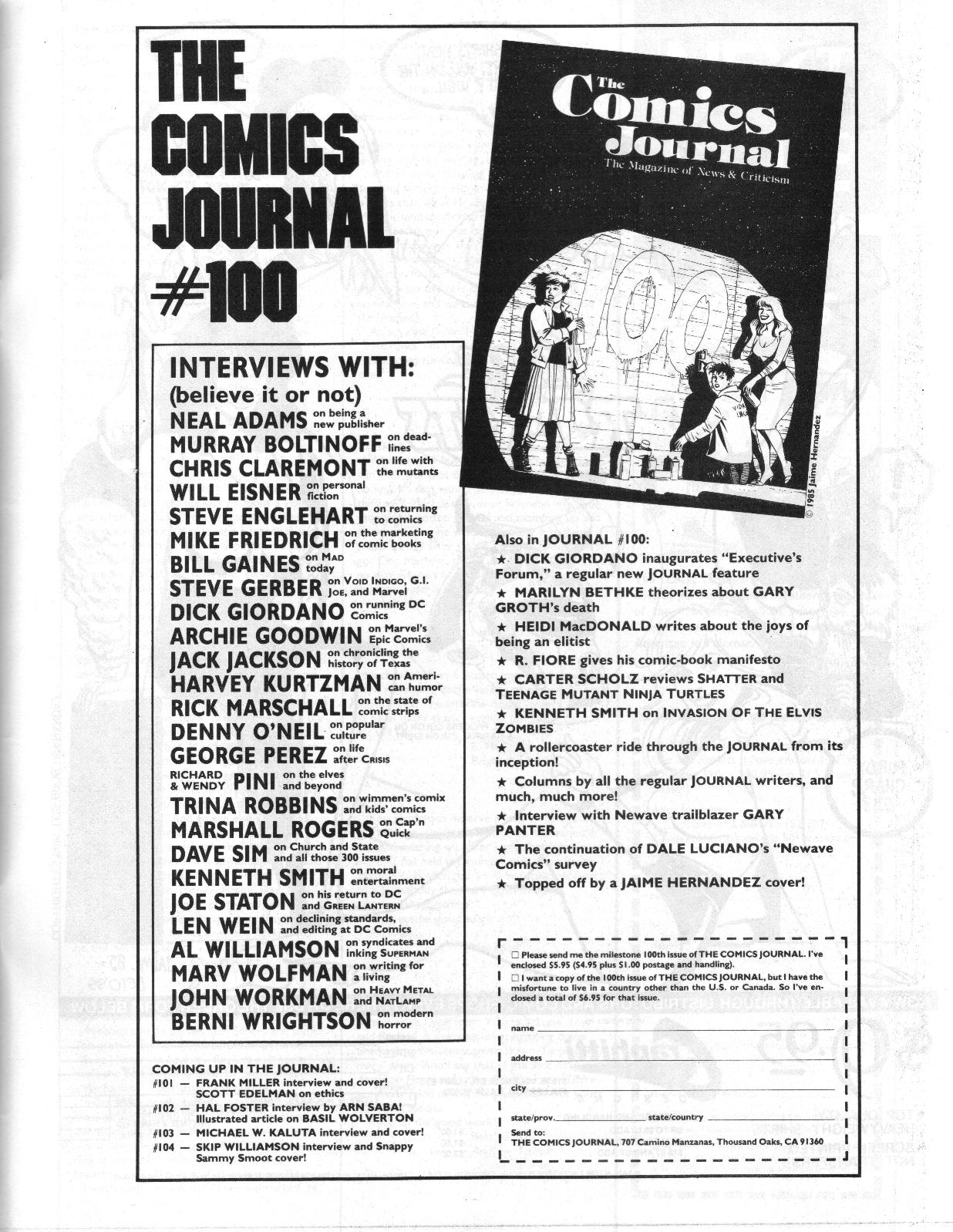 Read online Love and Rockets (1982) comic -  Issue #12 - 33