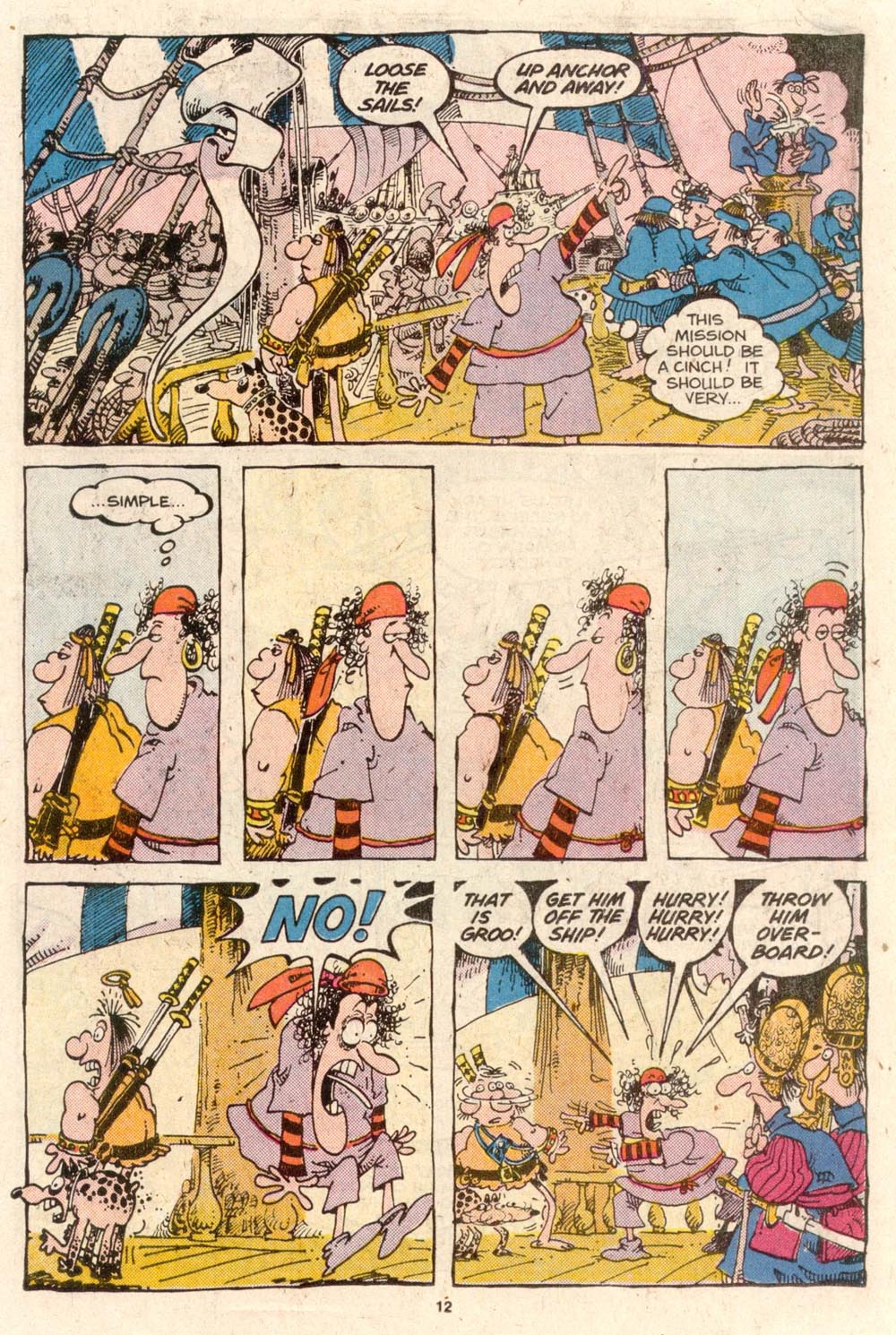 Read online Sergio Aragonés Groo the Wanderer comic -  Issue #54 - 12