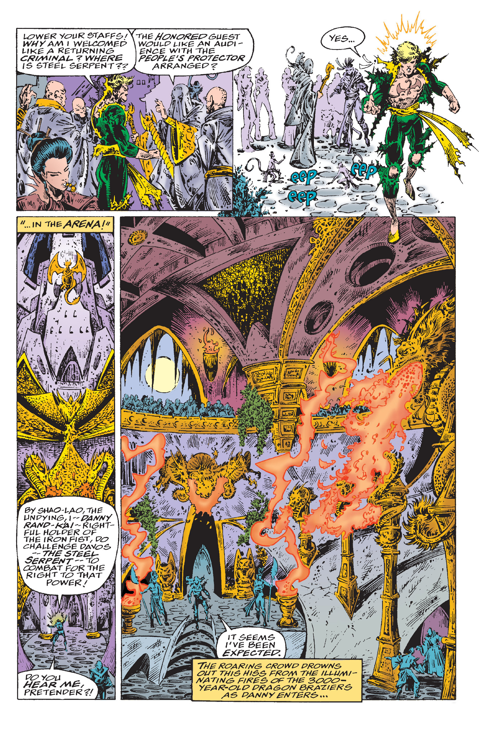 Read online Iron Fist: The Return of K'un Lun comic -  Issue # TPB - 43