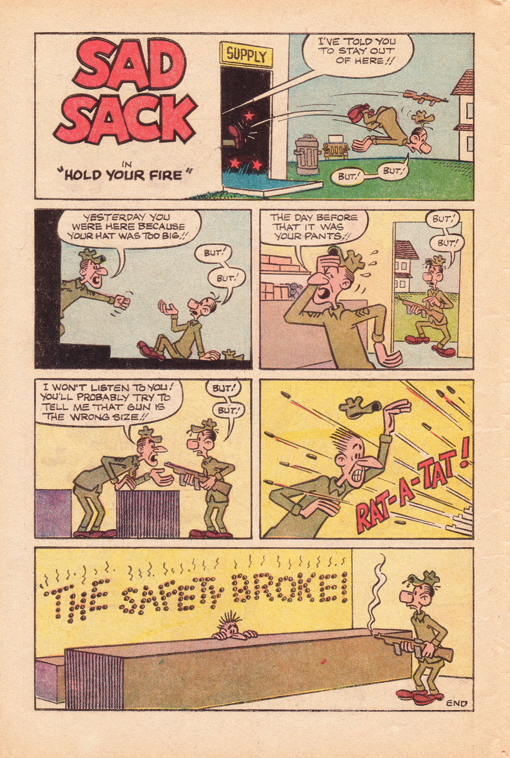 Read online Sad Sack comic -  Issue #166 - 10