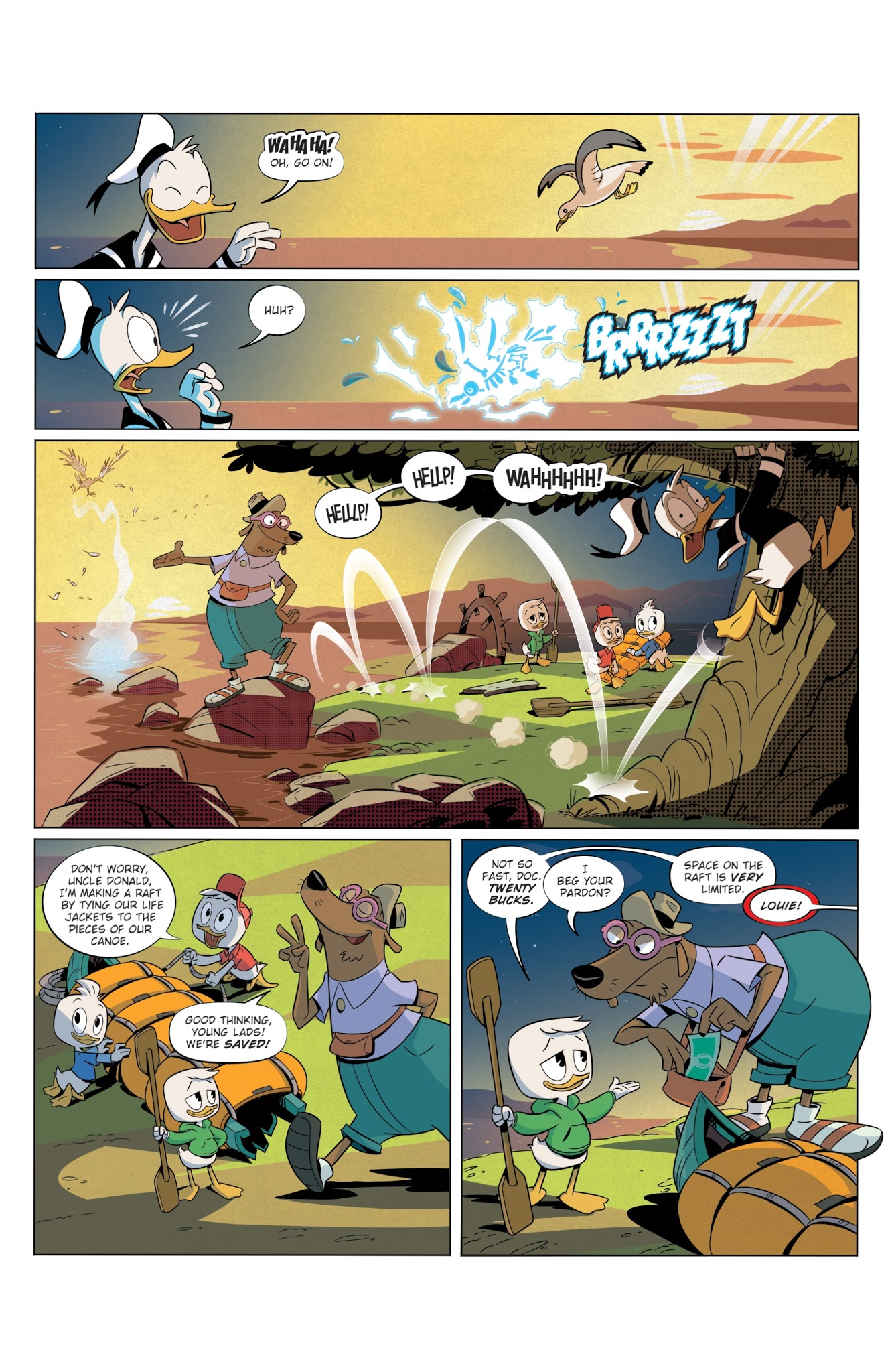 Read online Ducktales (2017) comic -  Issue #0 - 9