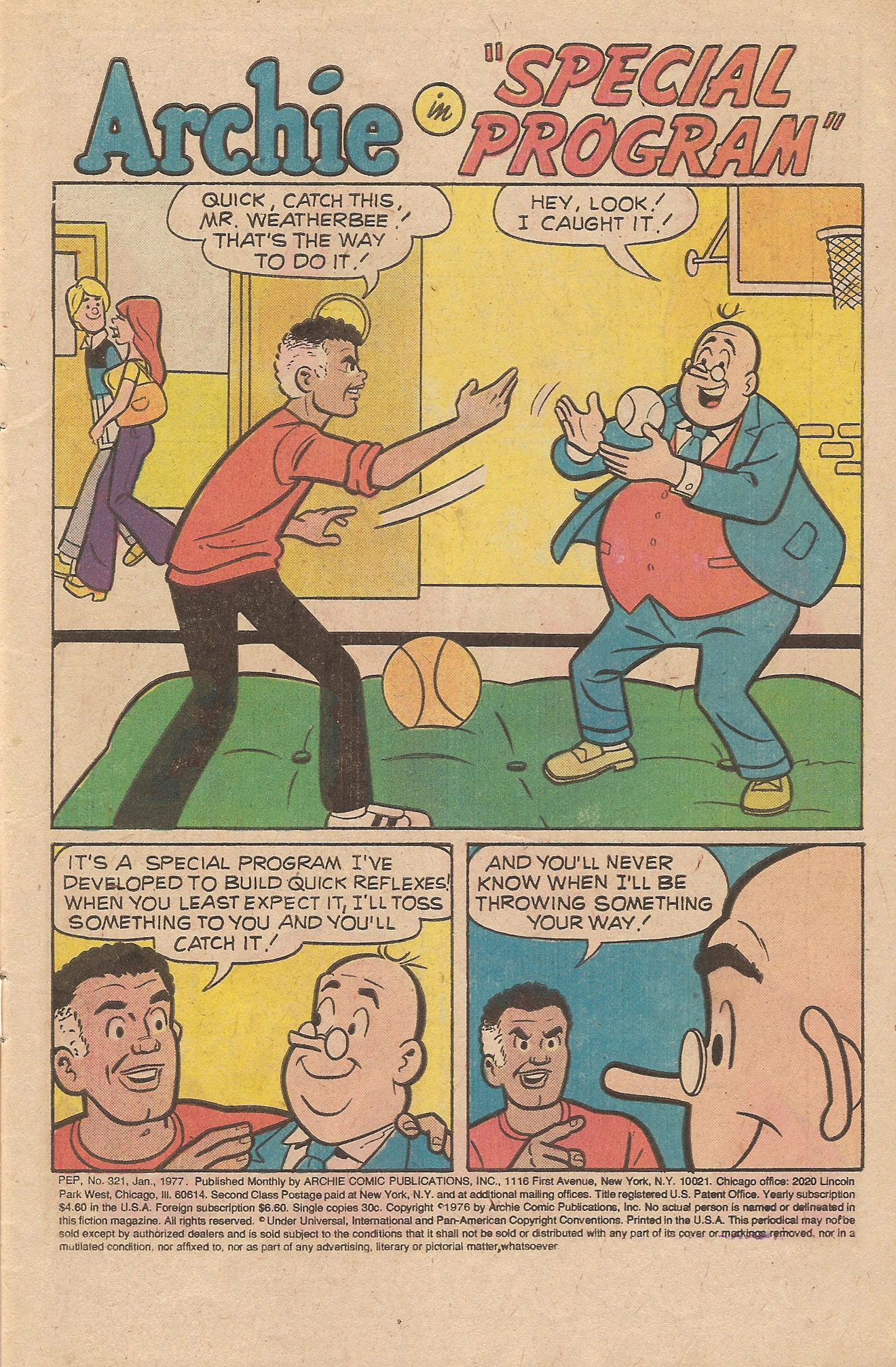 Read online Pep Comics comic -  Issue #321 - 3