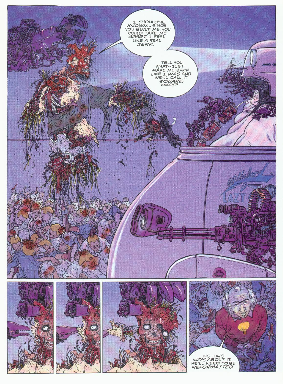Read online Hard Boiled comic -  Issue #3 - 34