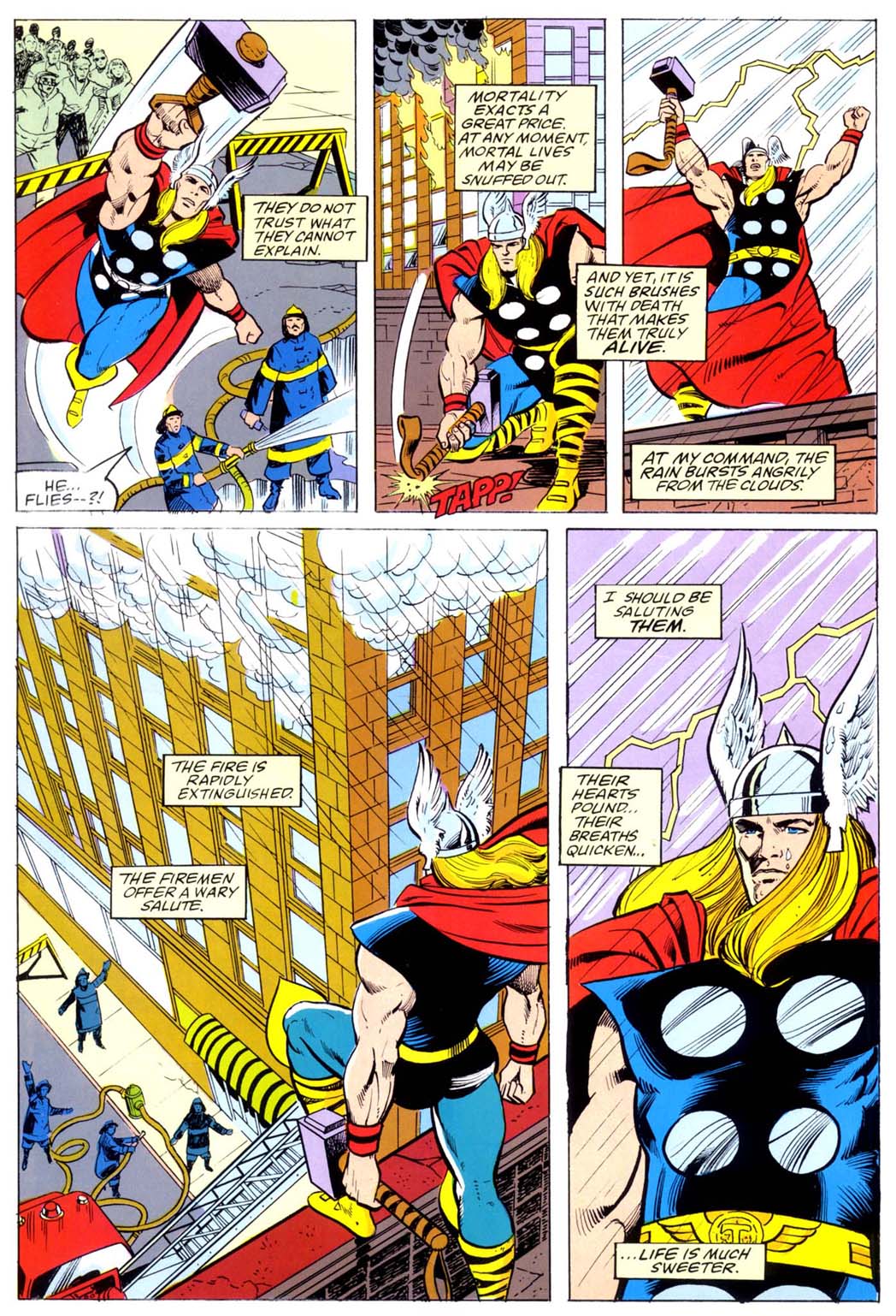 Read online Marvel Graphic Novel comic -  Issue #32 - Thor - Whom the Gods Would Destroy - 32