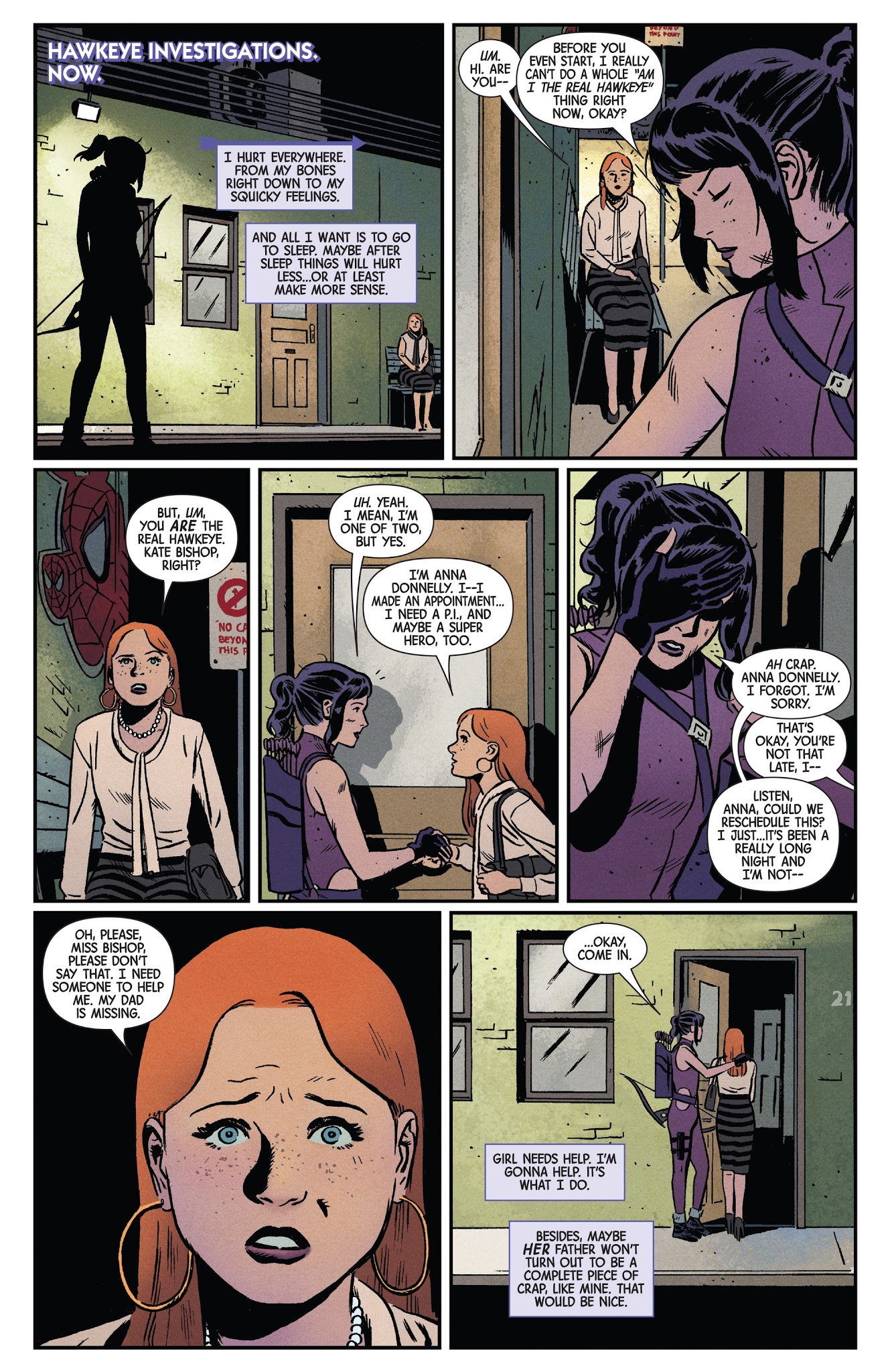 Read online Hawkeye (2016) comic -  Issue #8 - 3