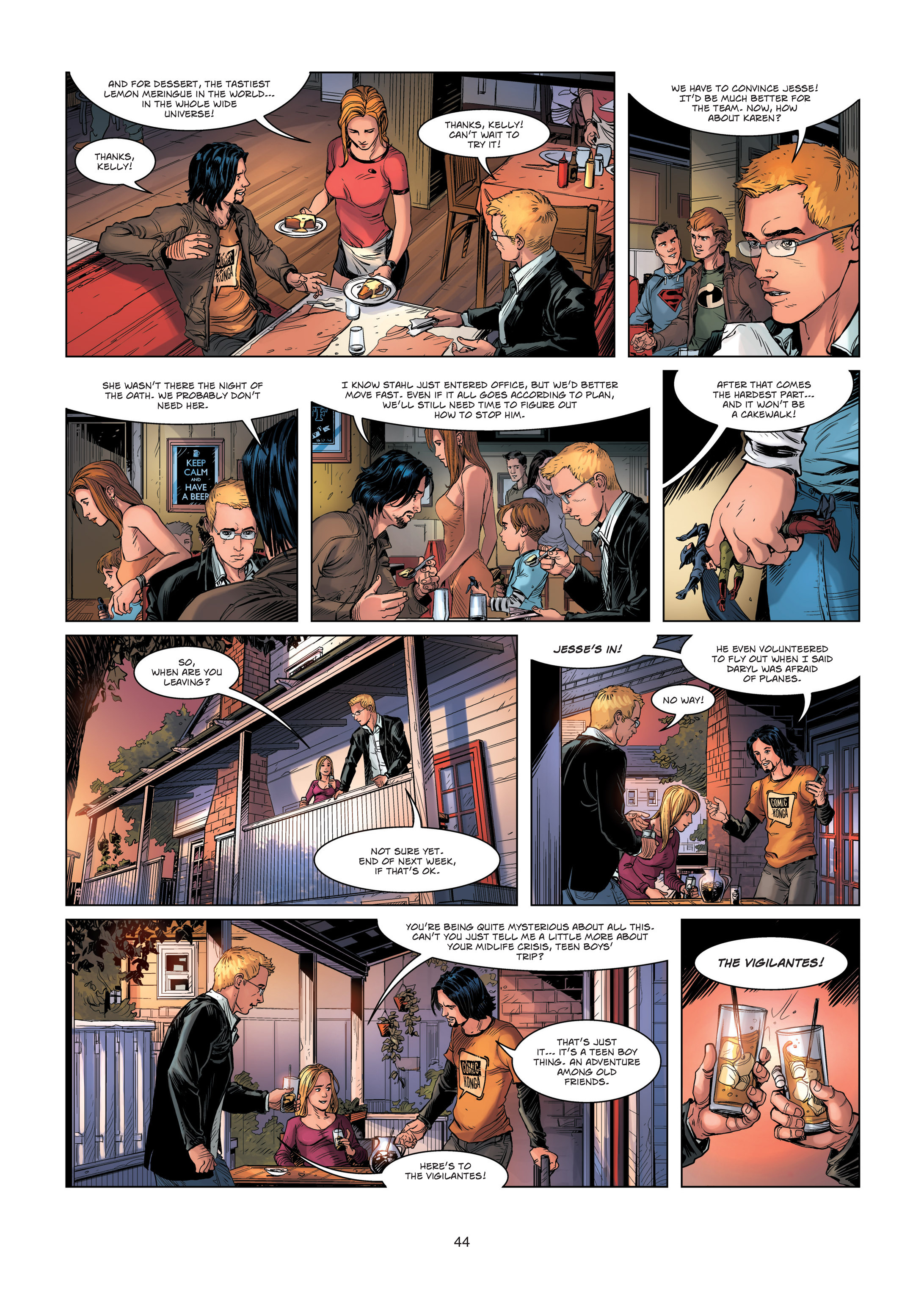Read online Vigilantes comic -  Issue #1 - 44