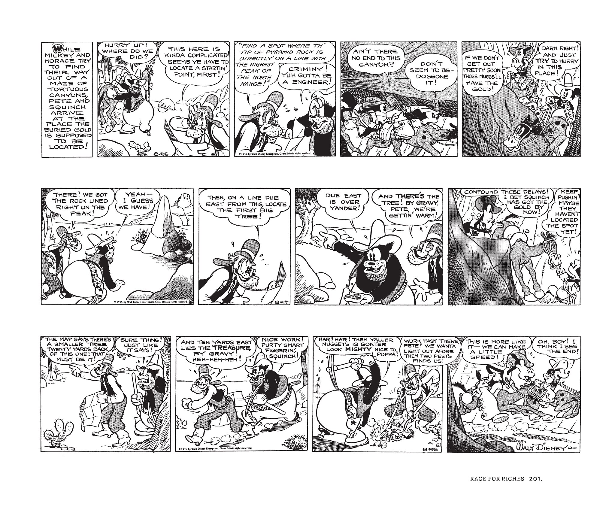 Read online Walt Disney's Mickey Mouse by Floyd Gottfredson comic -  Issue # TPB 3 (Part 3) - 1