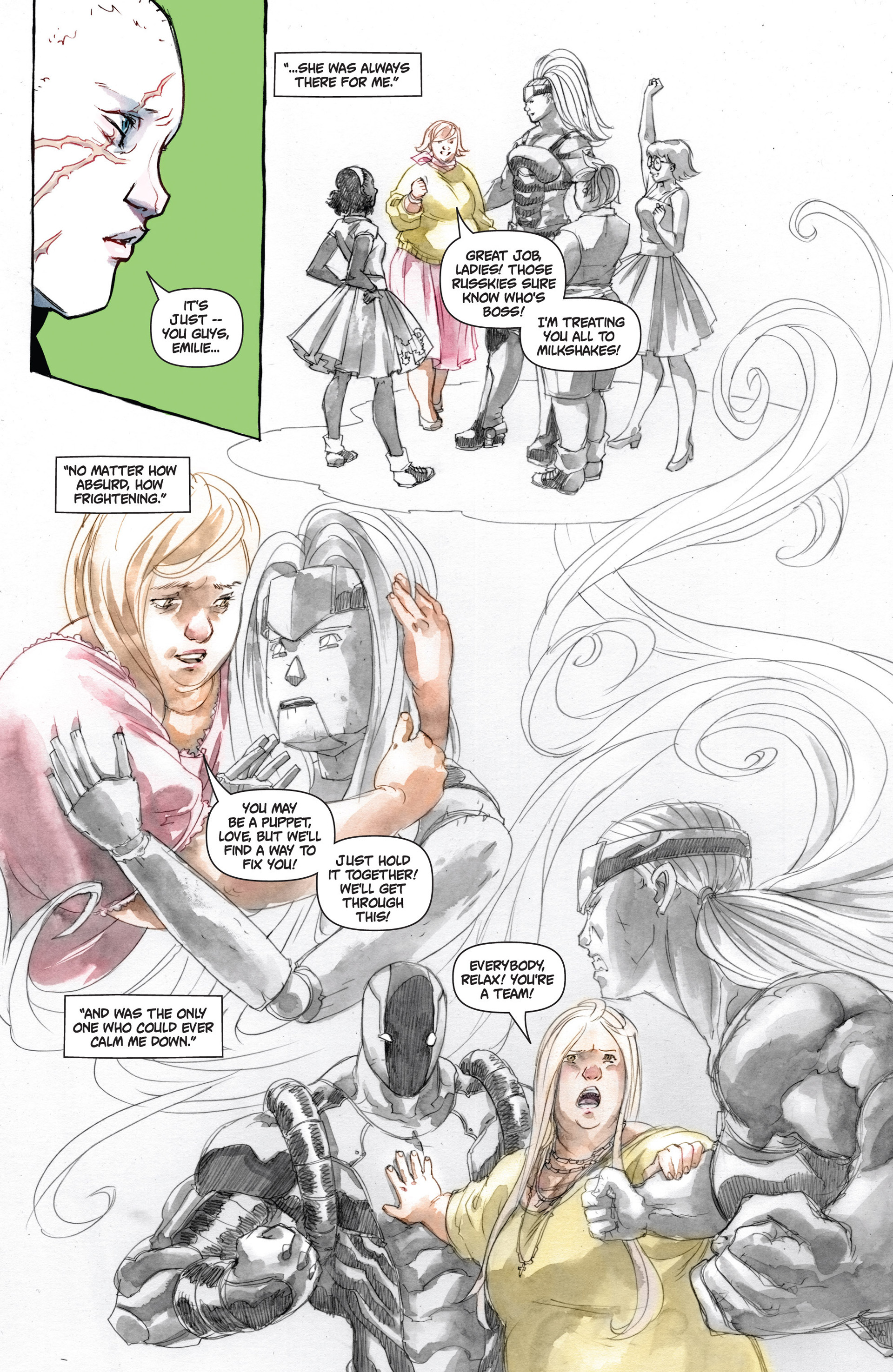 Read online Glory comic -  Issue #34 - 16