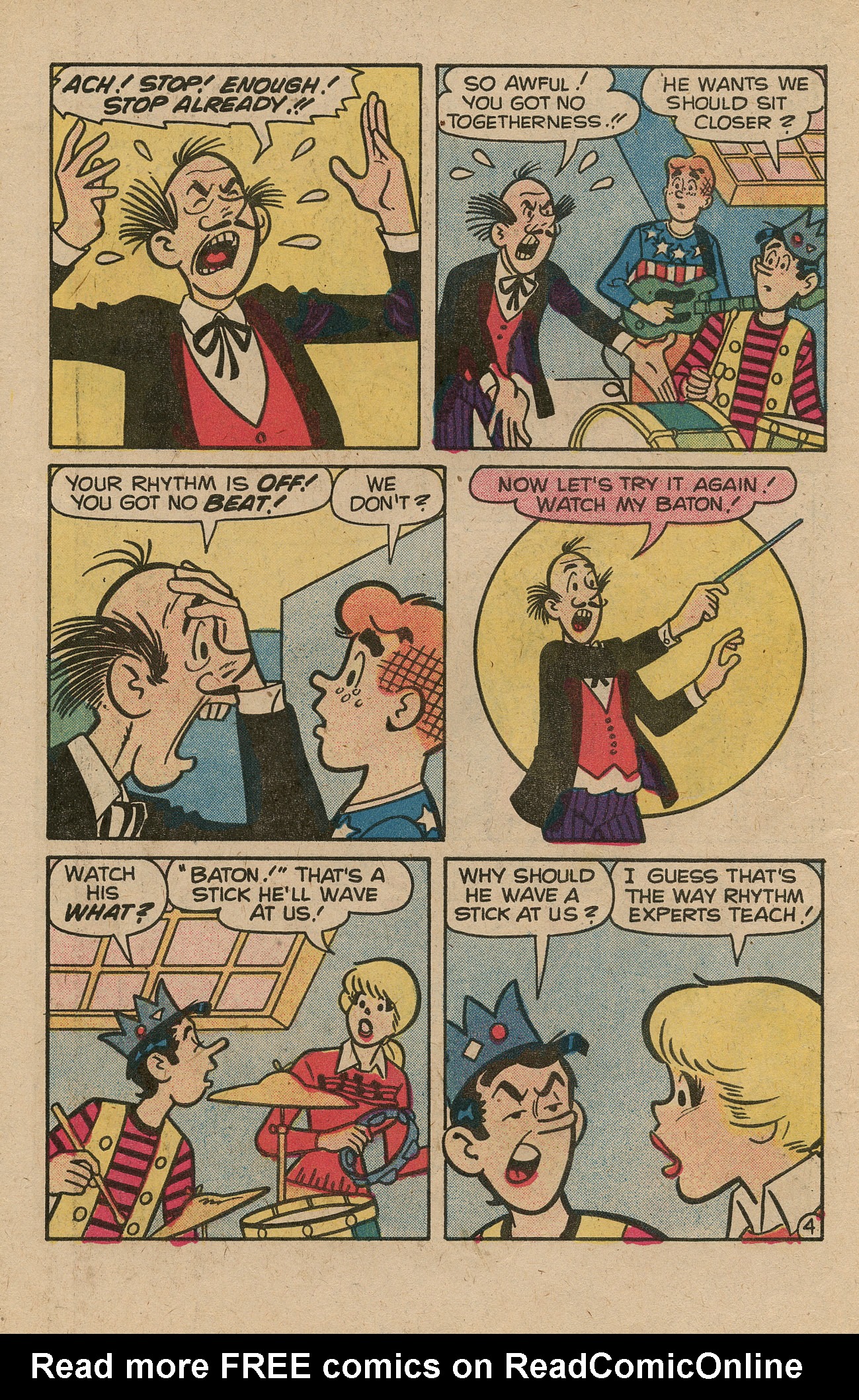 Read online Archie's TV Laugh-Out comic -  Issue #65 - 6