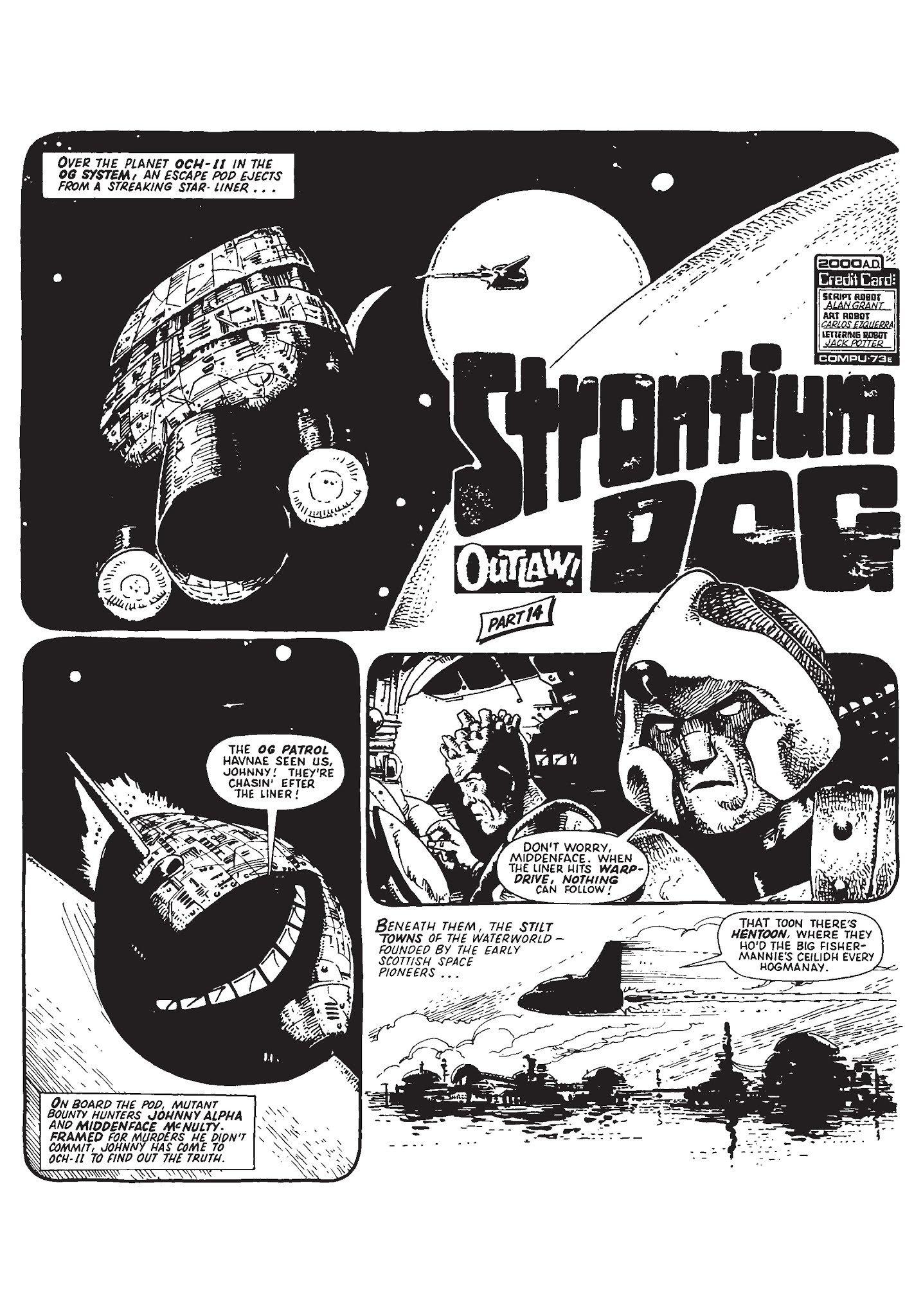 Read online Strontium Dog: Search/Destroy Agency Files comic -  Issue # TPB 2 (Part 4) - 34